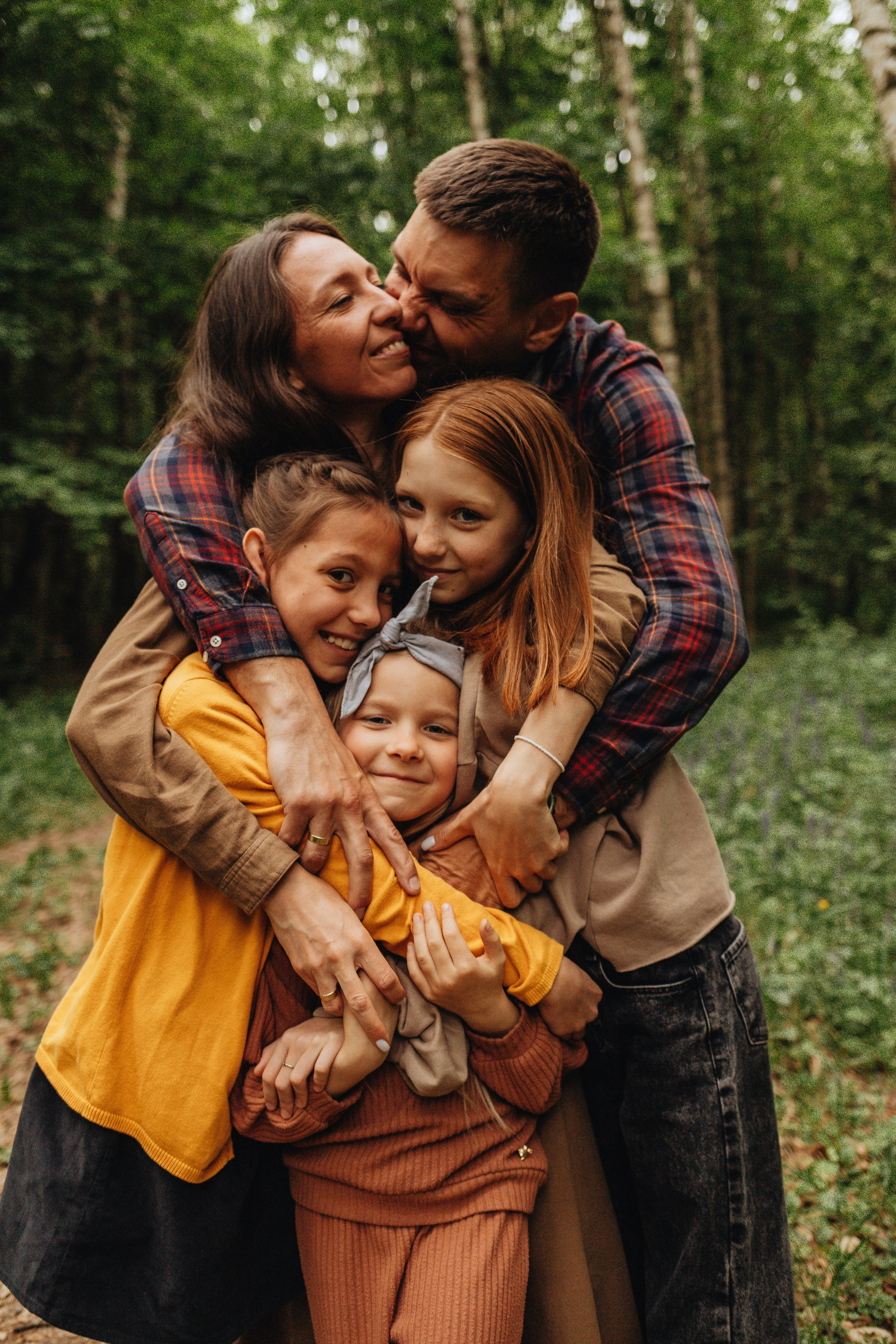 Женя, Света, Варя, Маруся и Уля. Семейный фотограф Юлия Клишина