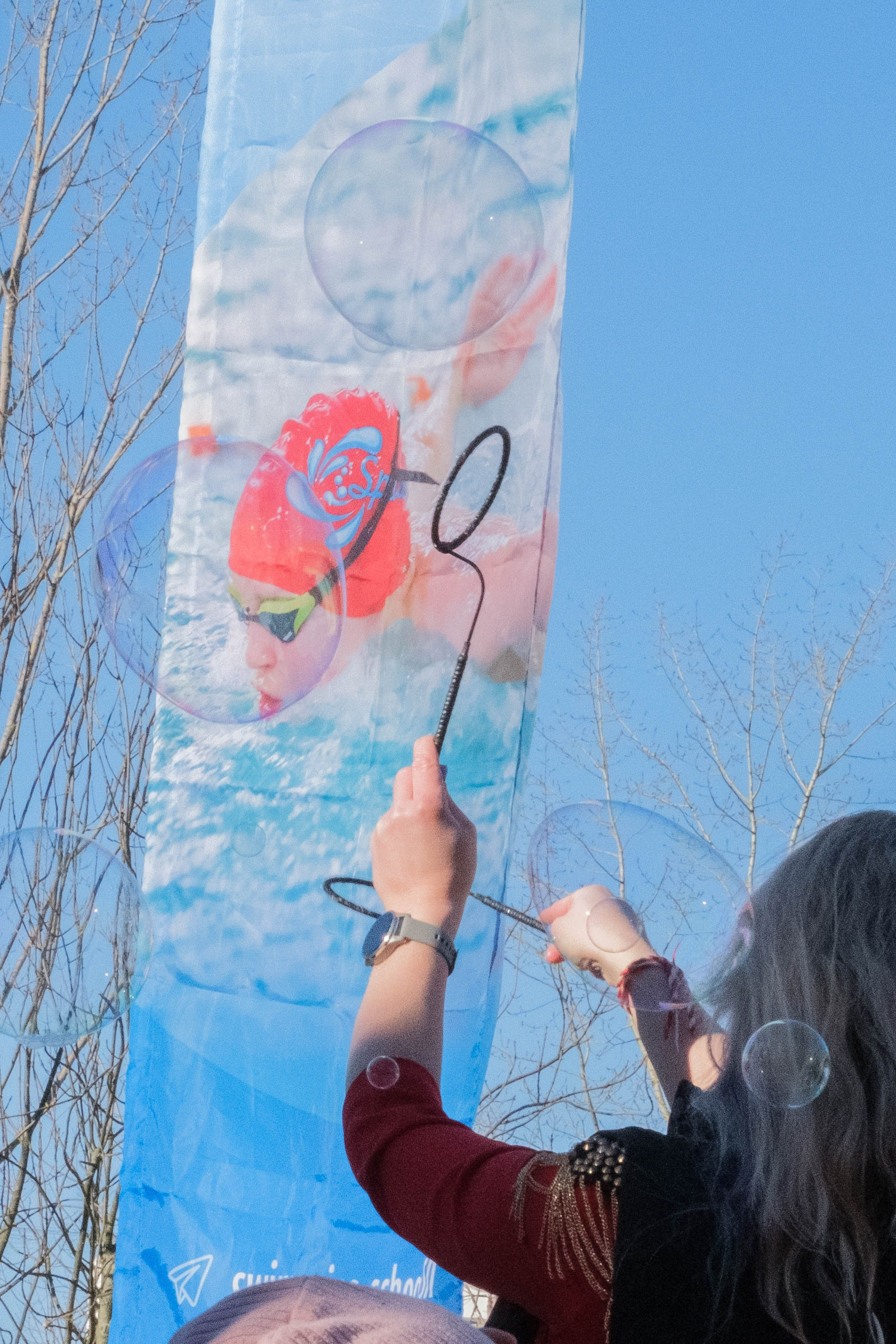 8 марта в парке. Фотограф Диана Иремадзе