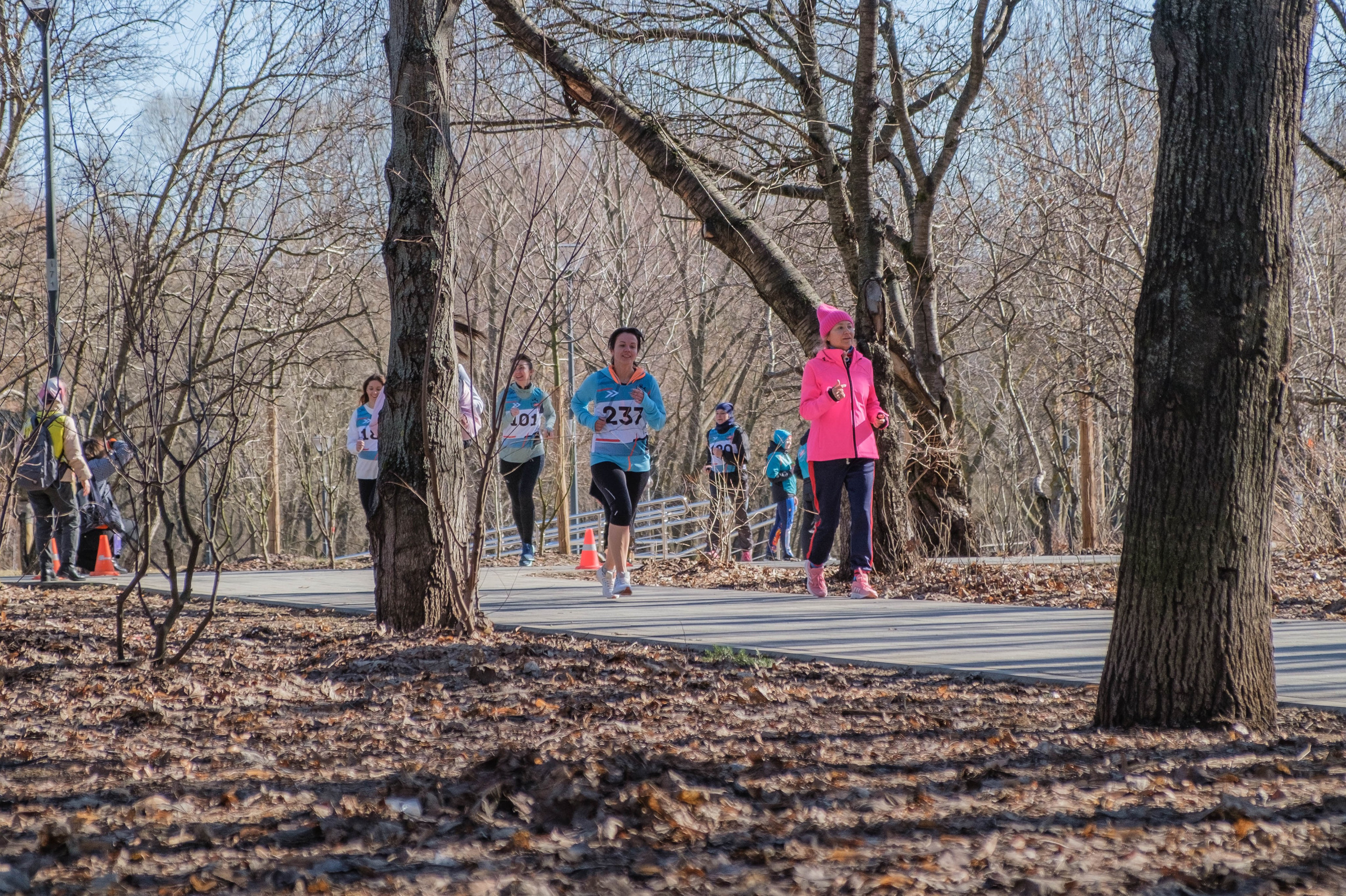 8 марта в парке. Фотограф Диана Иремадзе
