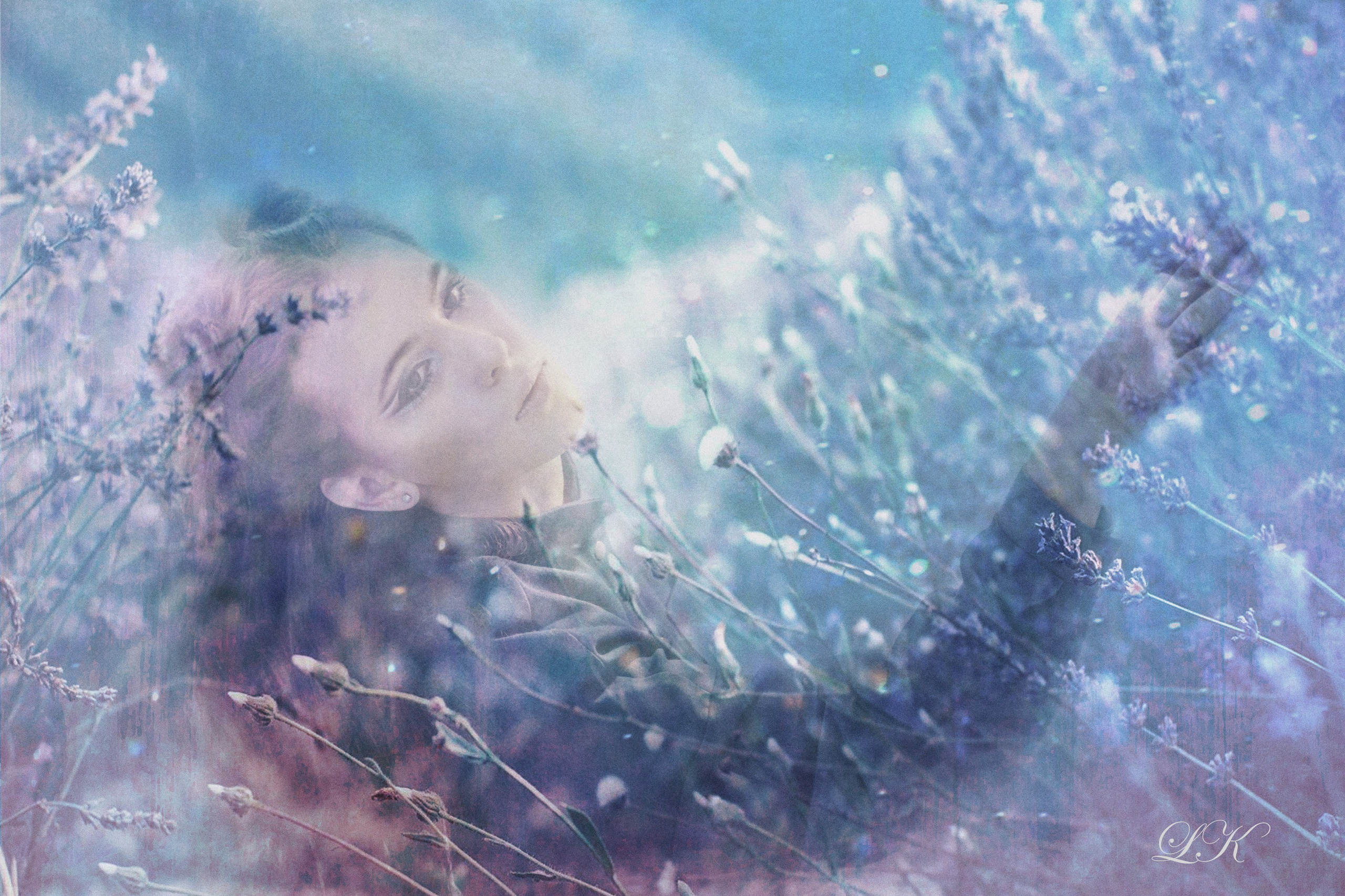 Абстракция женских портретов