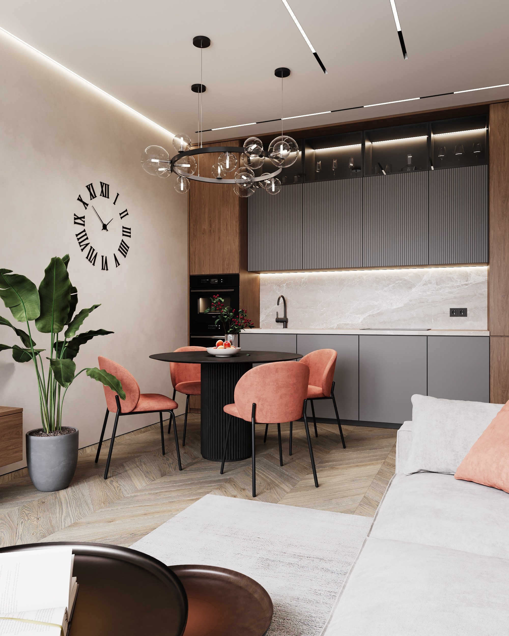 Проект ЖК Западный порт. Artstudio17 Дизайн-студия Ирины Чабан в Москве