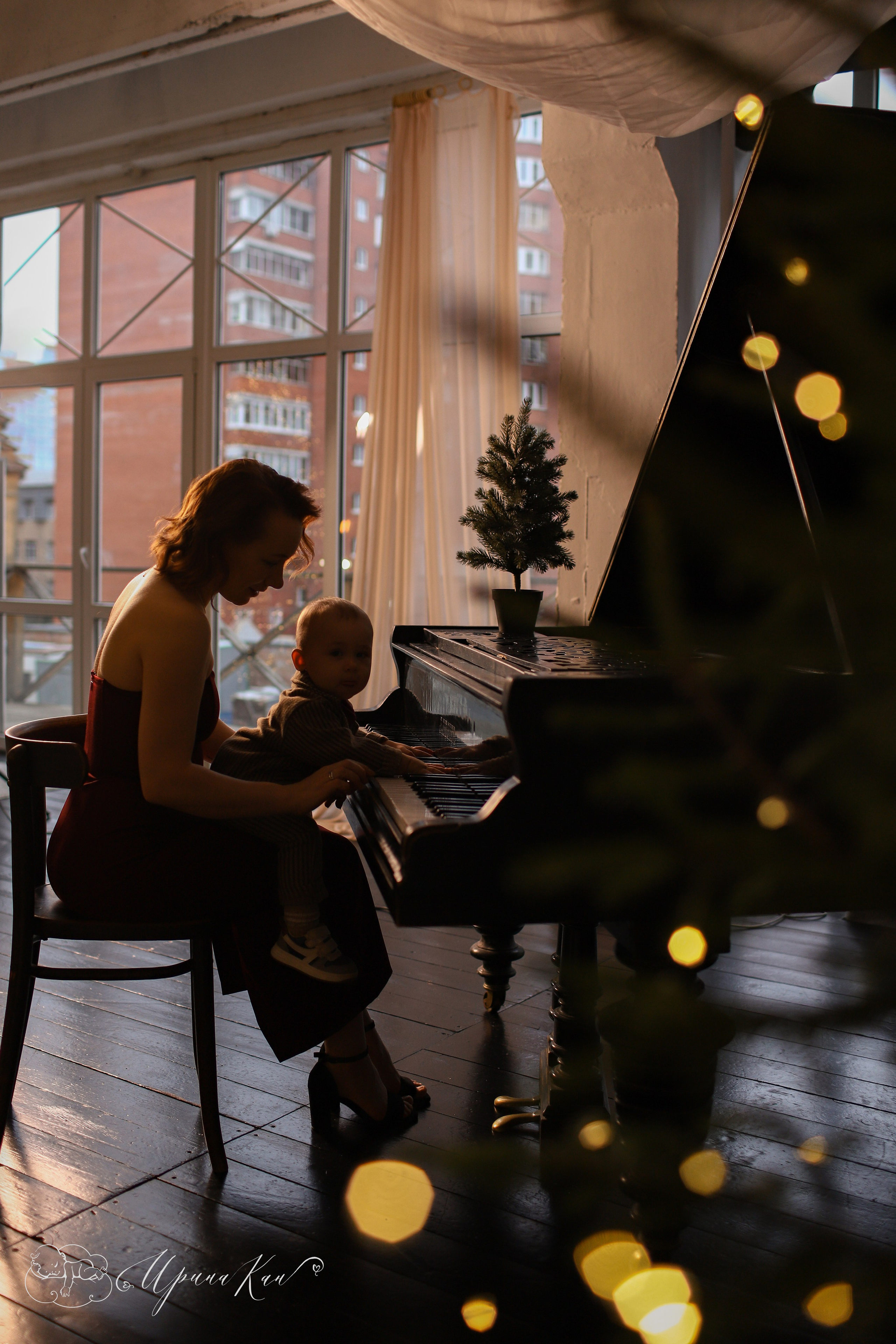 Новогодние фотосессии. Ирина Кан Фотограф новорожденных в Екатеринбурге