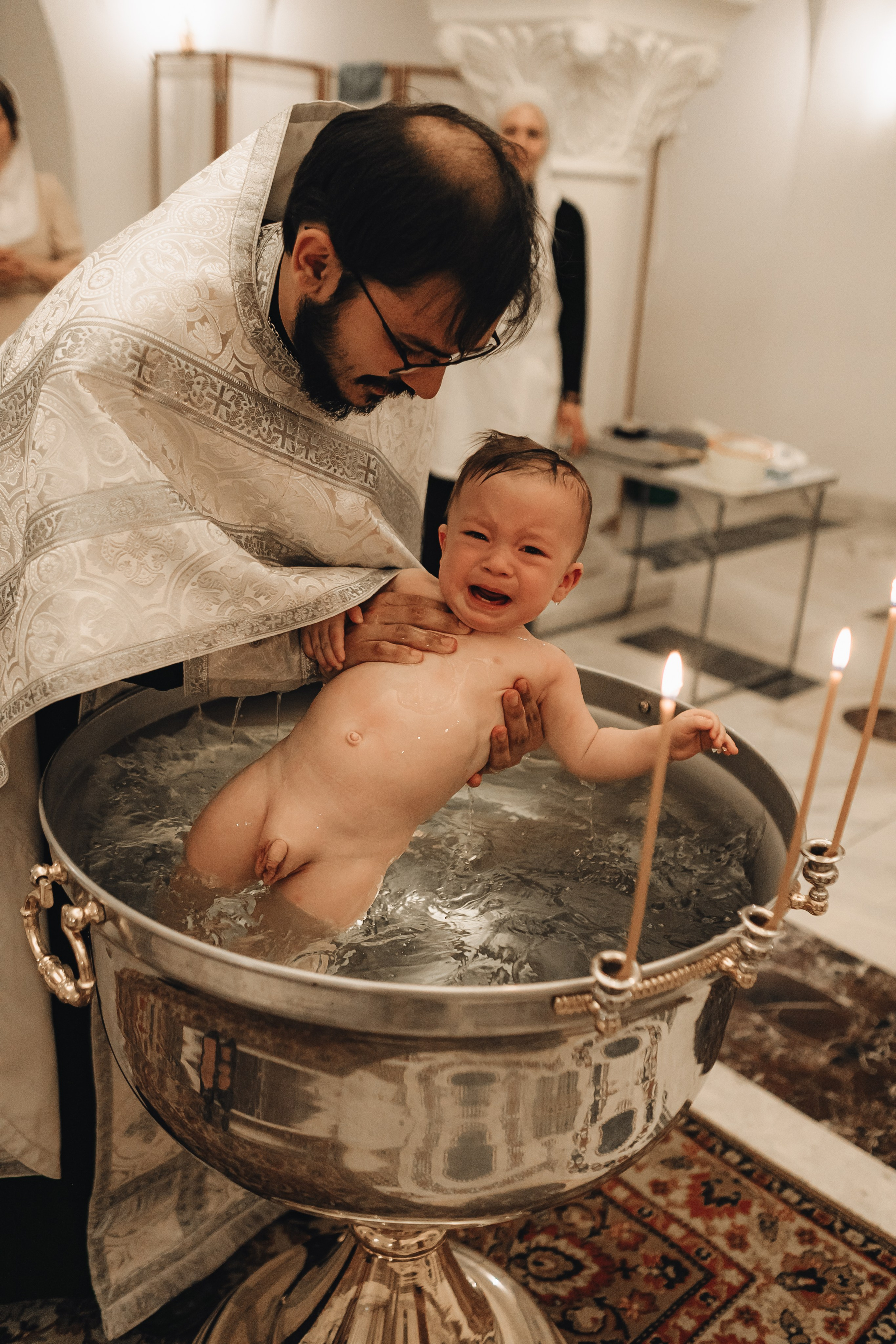 Крещение Макара Храм Сергия Радонежского в Солнцево. Свадебный и Семейный фотограф в Москве Александра Вайпер