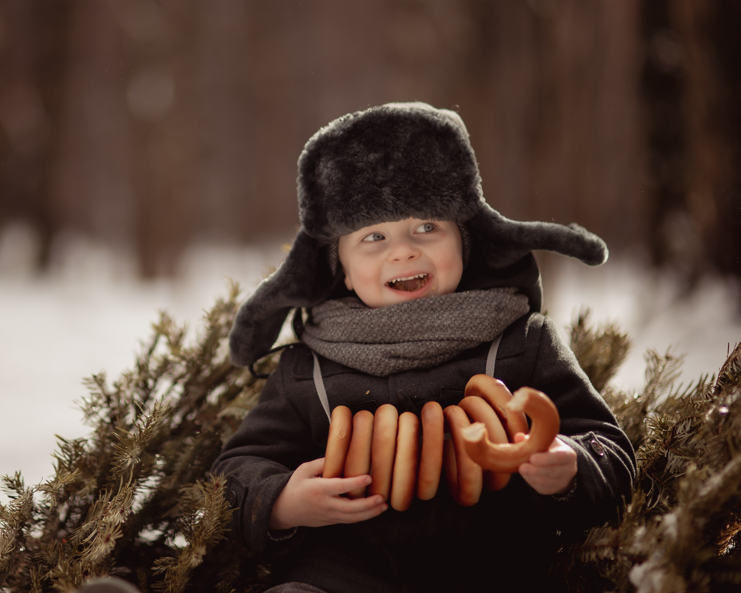 Зимние узоры. Семейный фотограф в Москве
