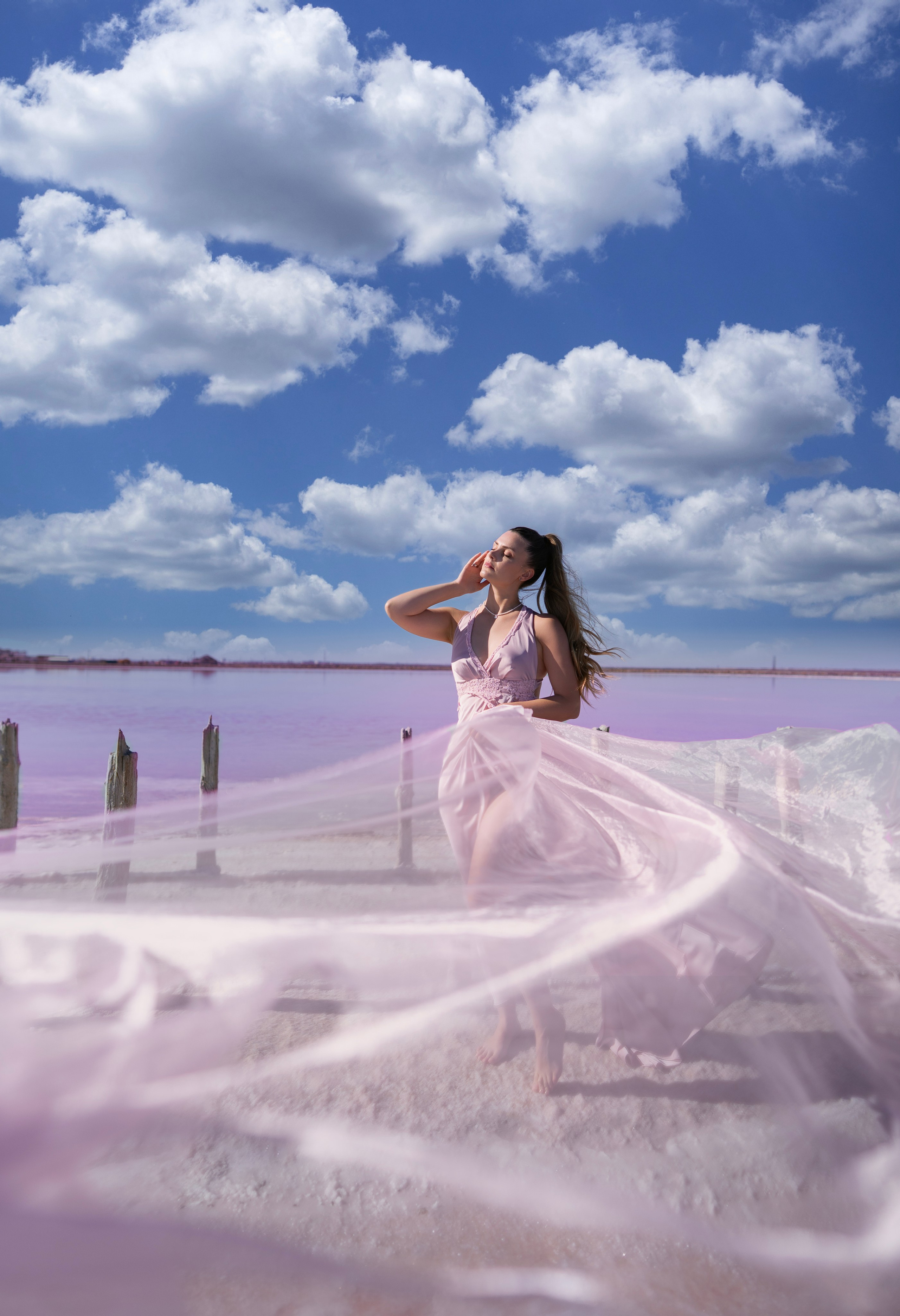 Розовое озеро Сасык-Сиваш (Евпатория). Фотограф в Крыму Лебедева Александра