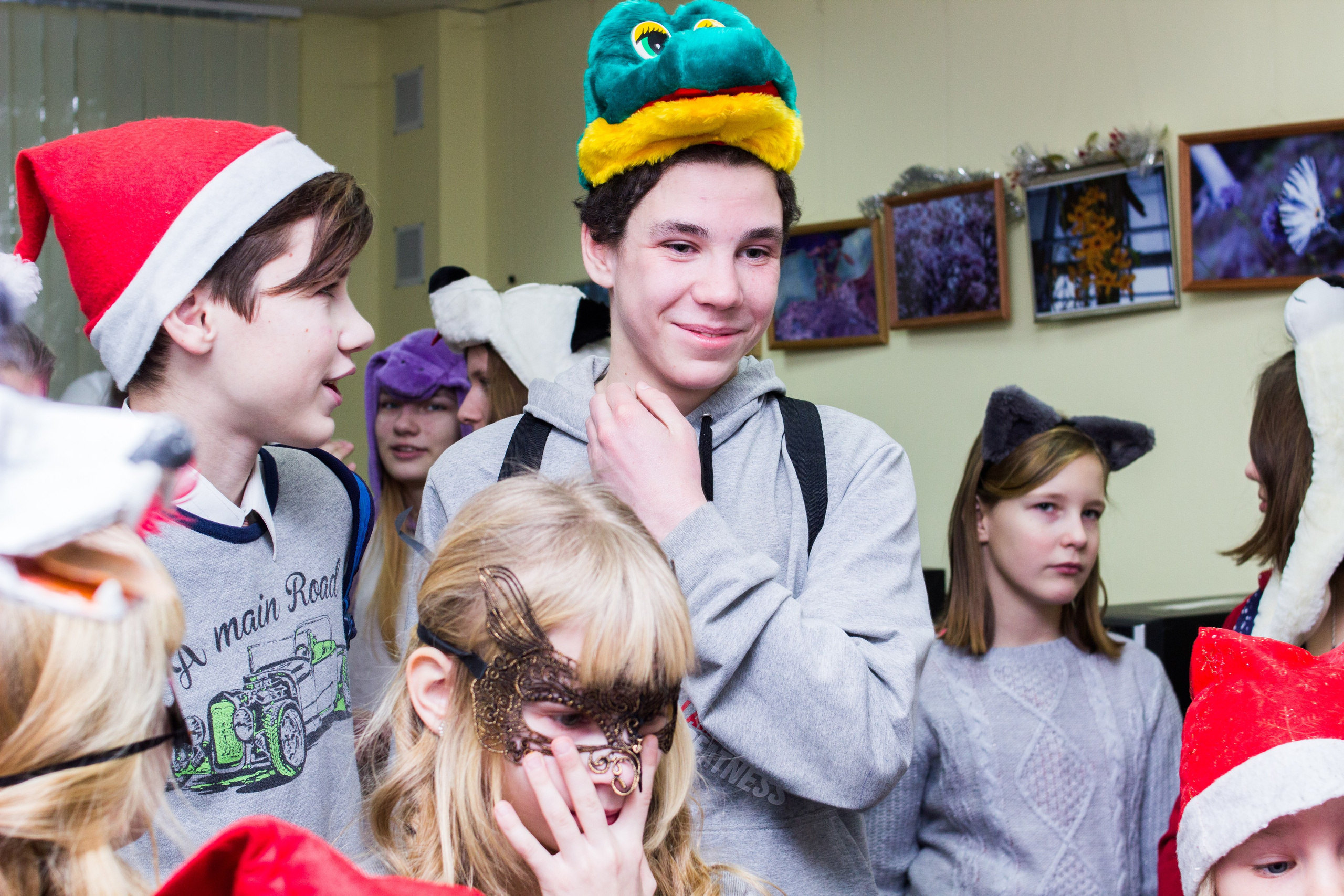 Новогодний карнавал в Зелёном Парусе. Детский и семейный фотограф, фотограф мероприятий Нижний Новгород