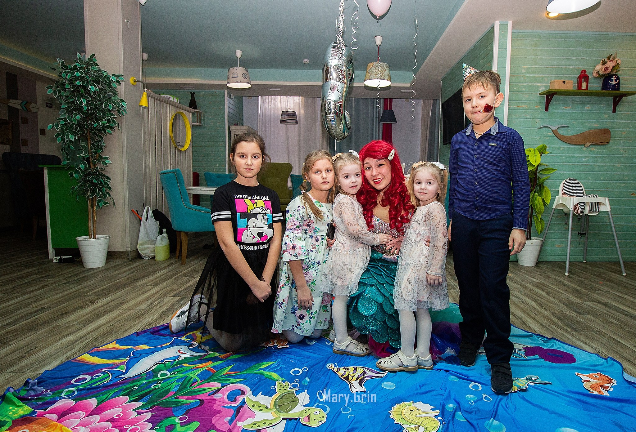 Детский день рождения в кафе Андерсон. Детский и семейный фотограф, фотограф мероприятий Нижний Новгород