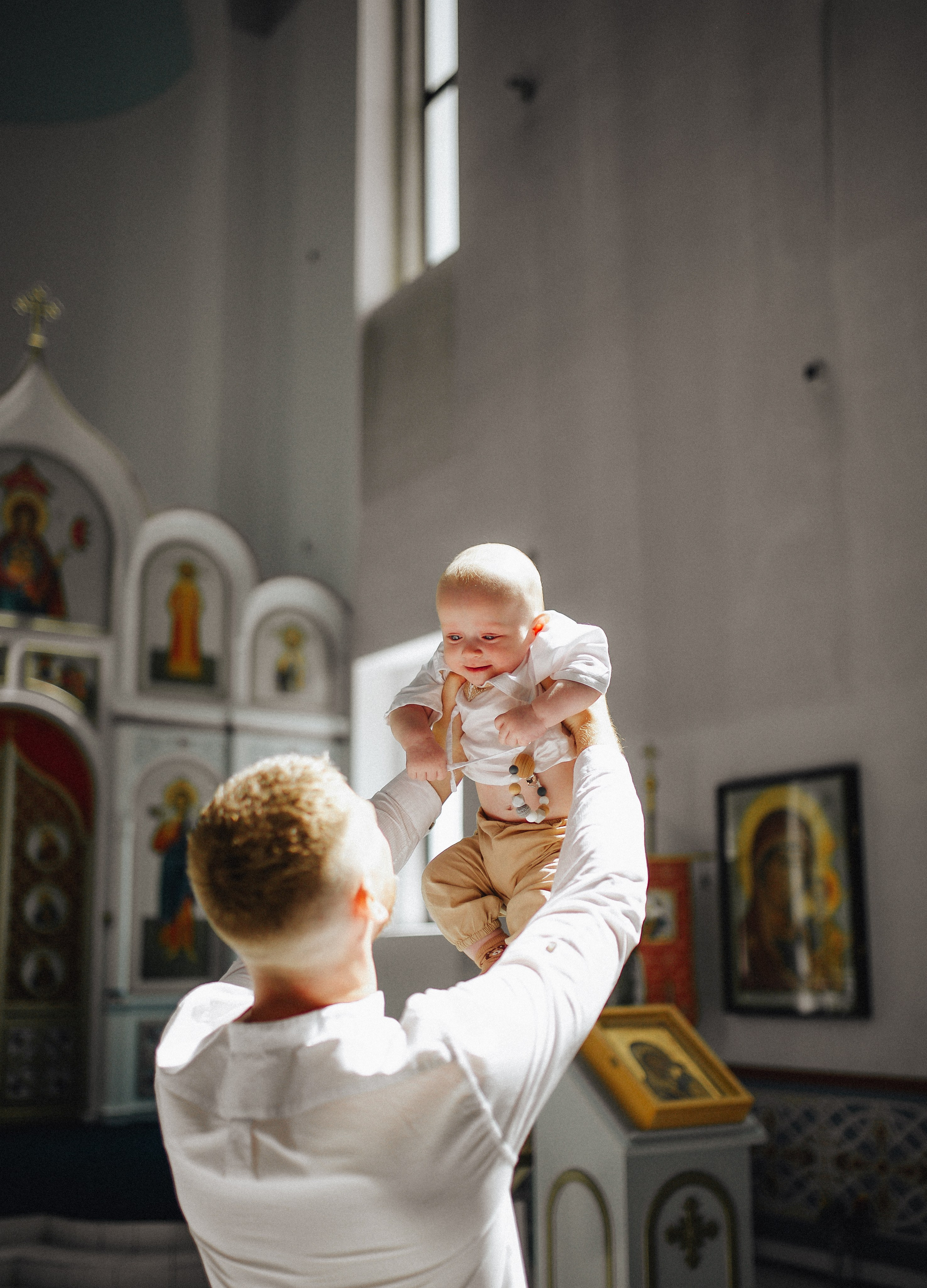 Таинство Крещения Артемия. Фотограф в Москве Алёна Гладкова
