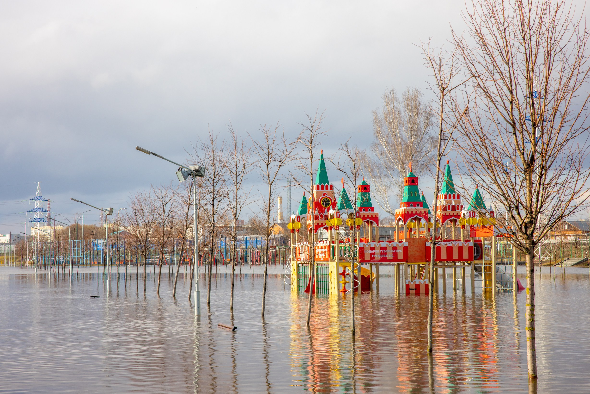 Паводок на Оке. Фотограф в Туле Крупский АнДРей. Фотостудия «КАДР71» в Туле