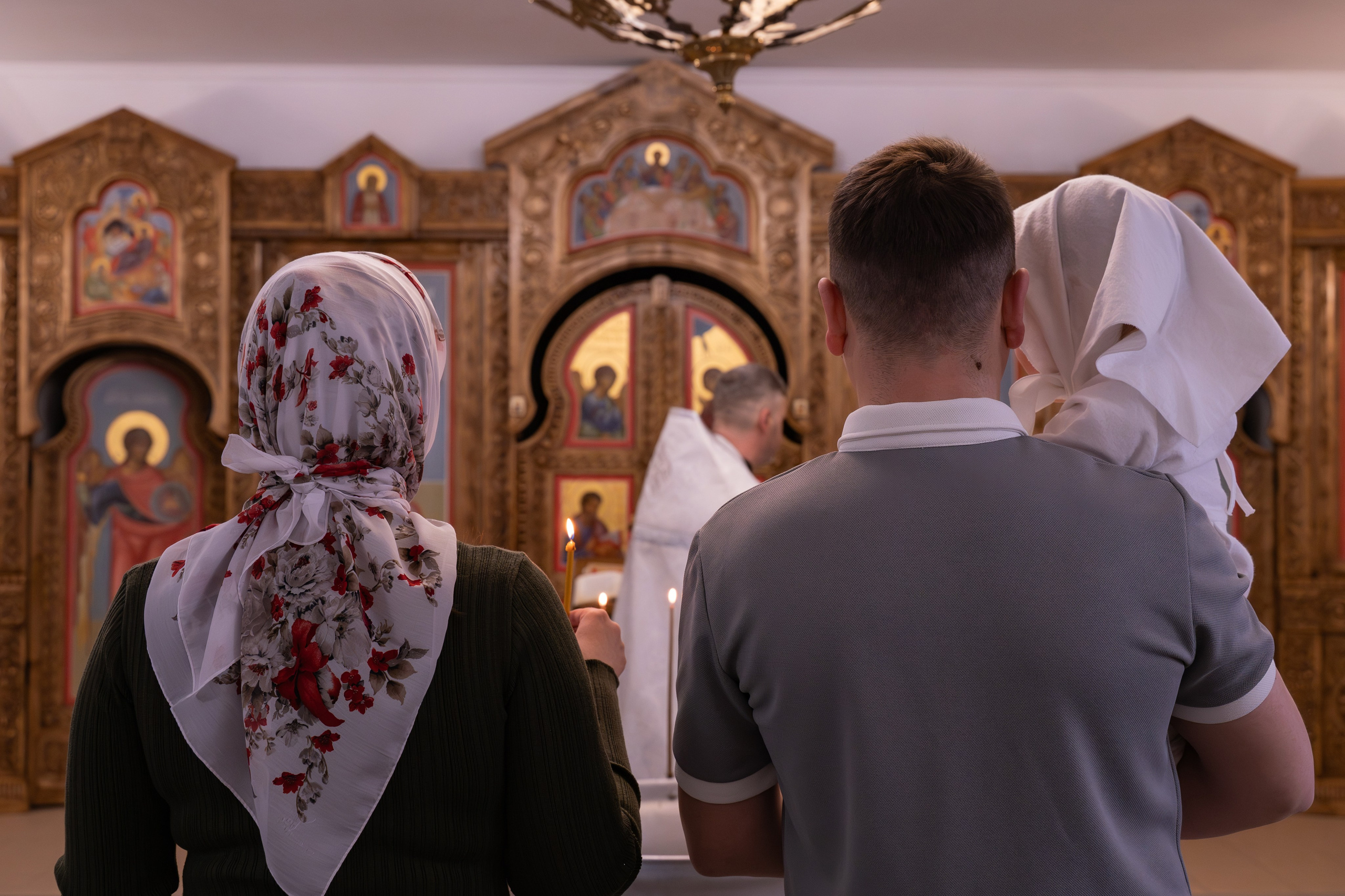 Таинство Крещения. Фотограф видеомейкер Дарья Новикова