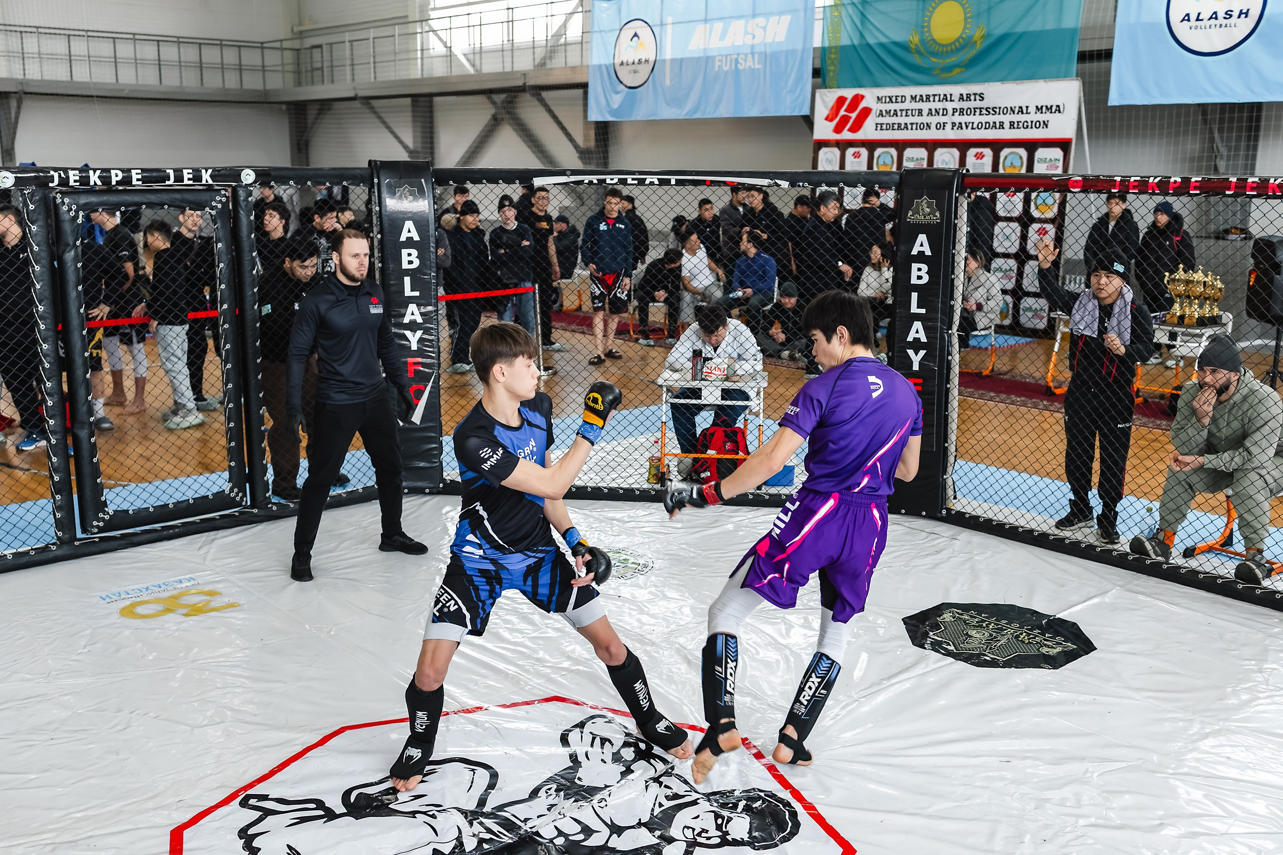 Чемпионат Области по ММА. Кипятком Павлодар