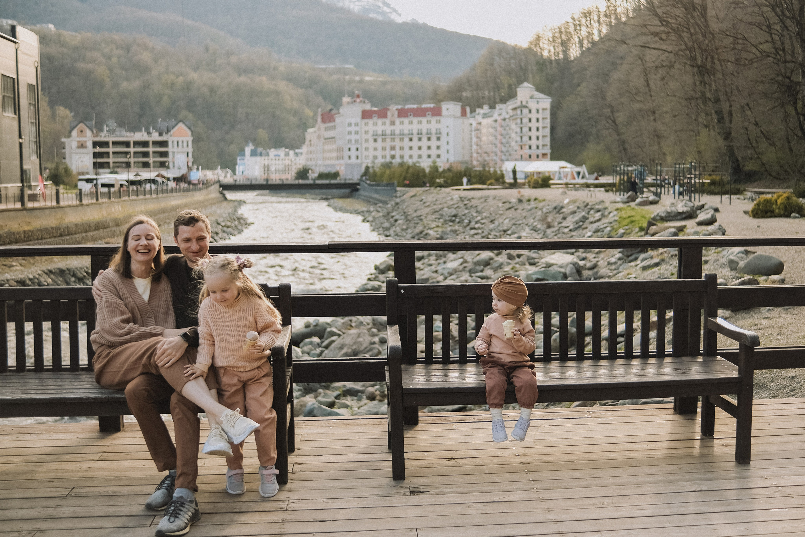 Семья Есении и Эмилии. Семейный фотограф Москва