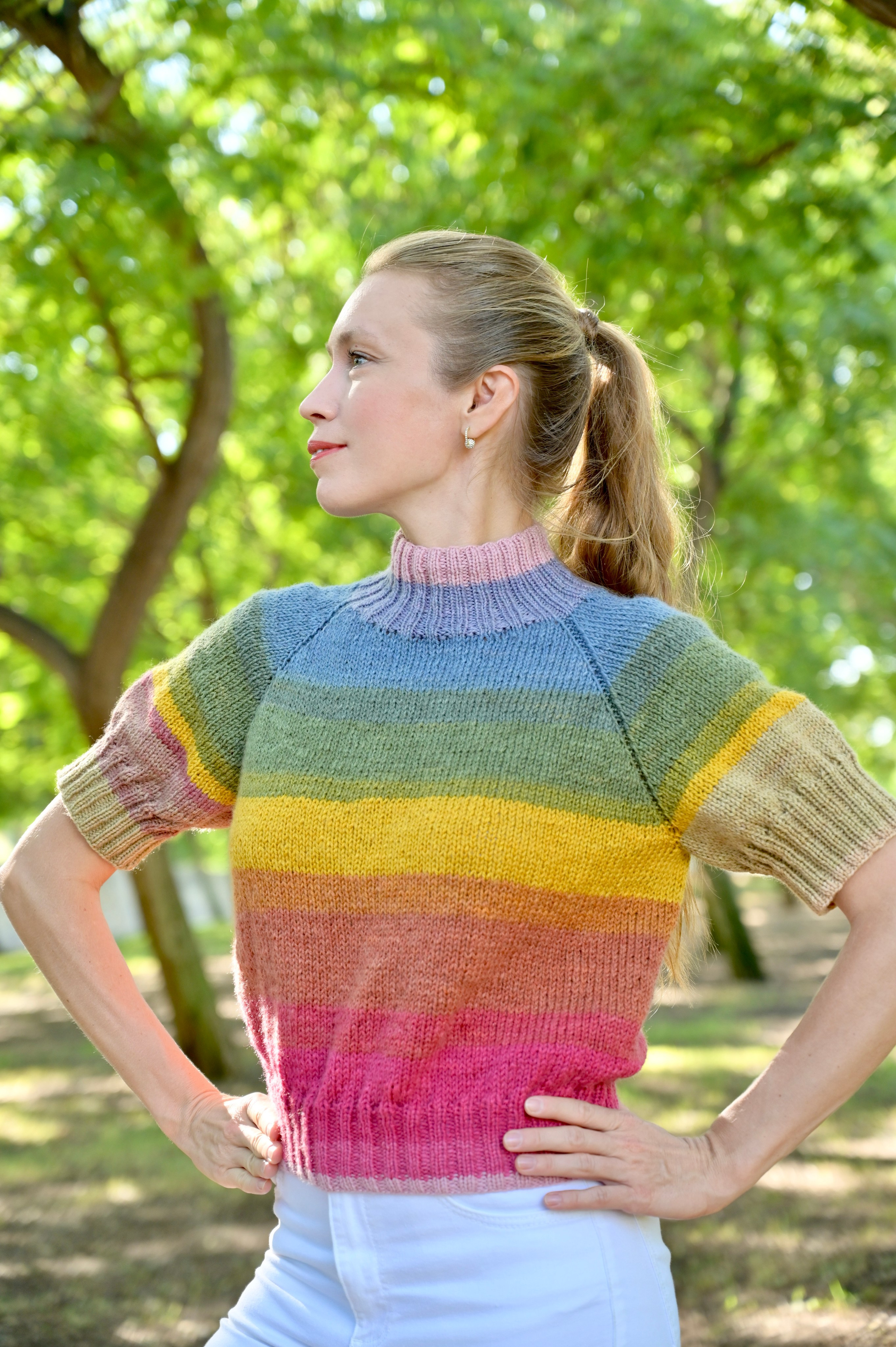 Вяжем свитер. Уроки по вязанию с Оксаной Бубновой