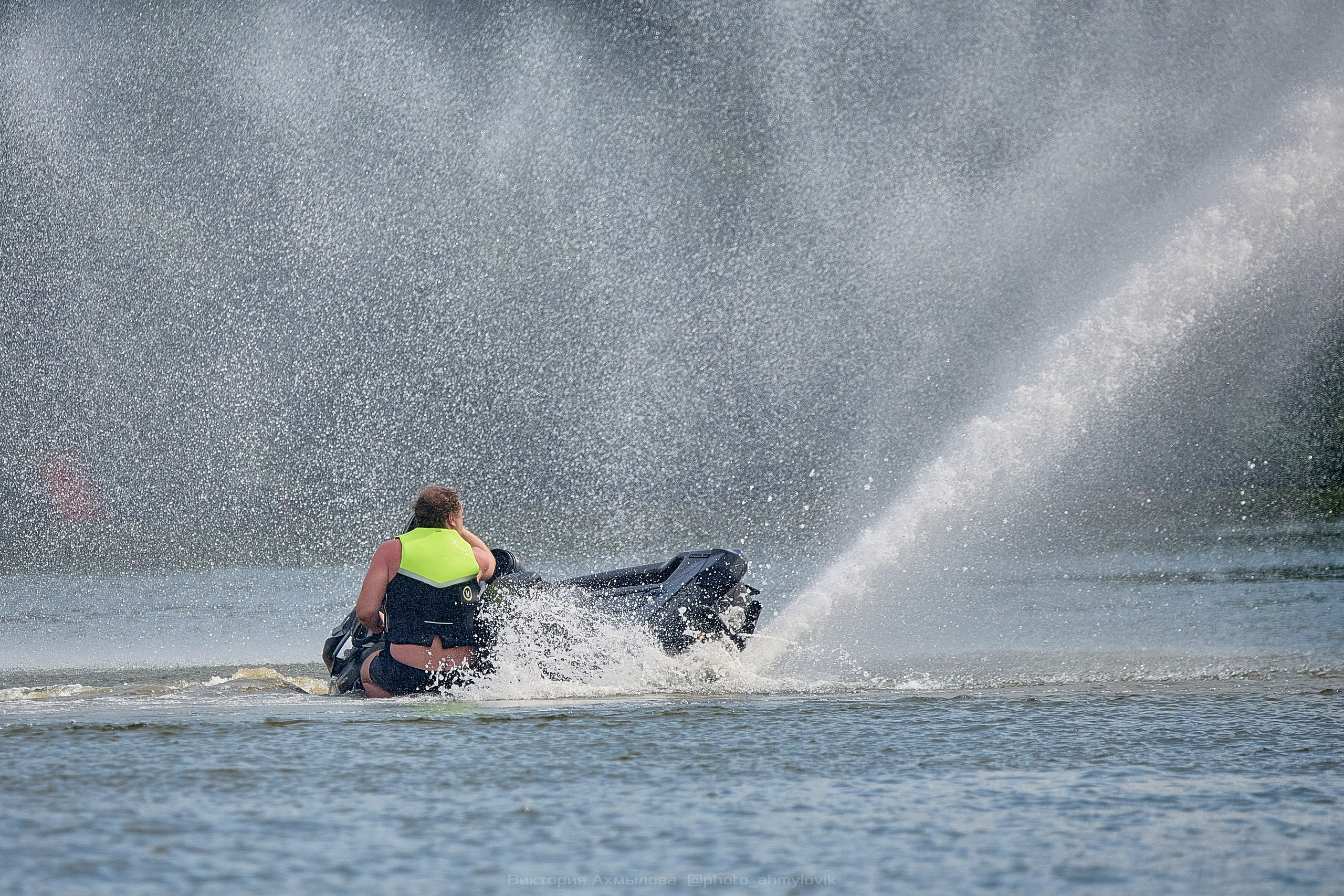 Аквабайки на Северке. Виктория Ахмылова. Фотограф в Москве