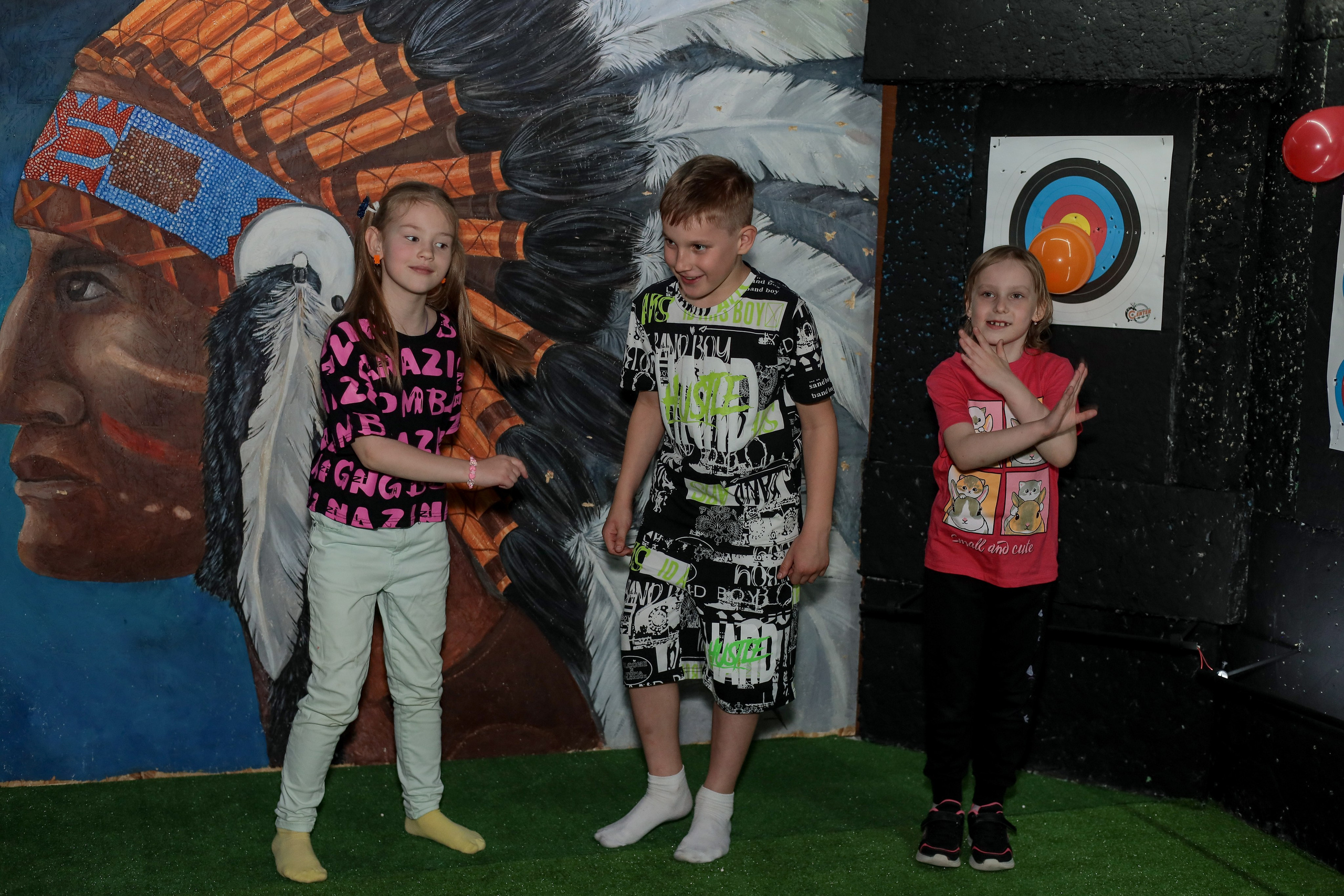 День рождение в стрелковом клубе. Фотограф Надршина Лилия