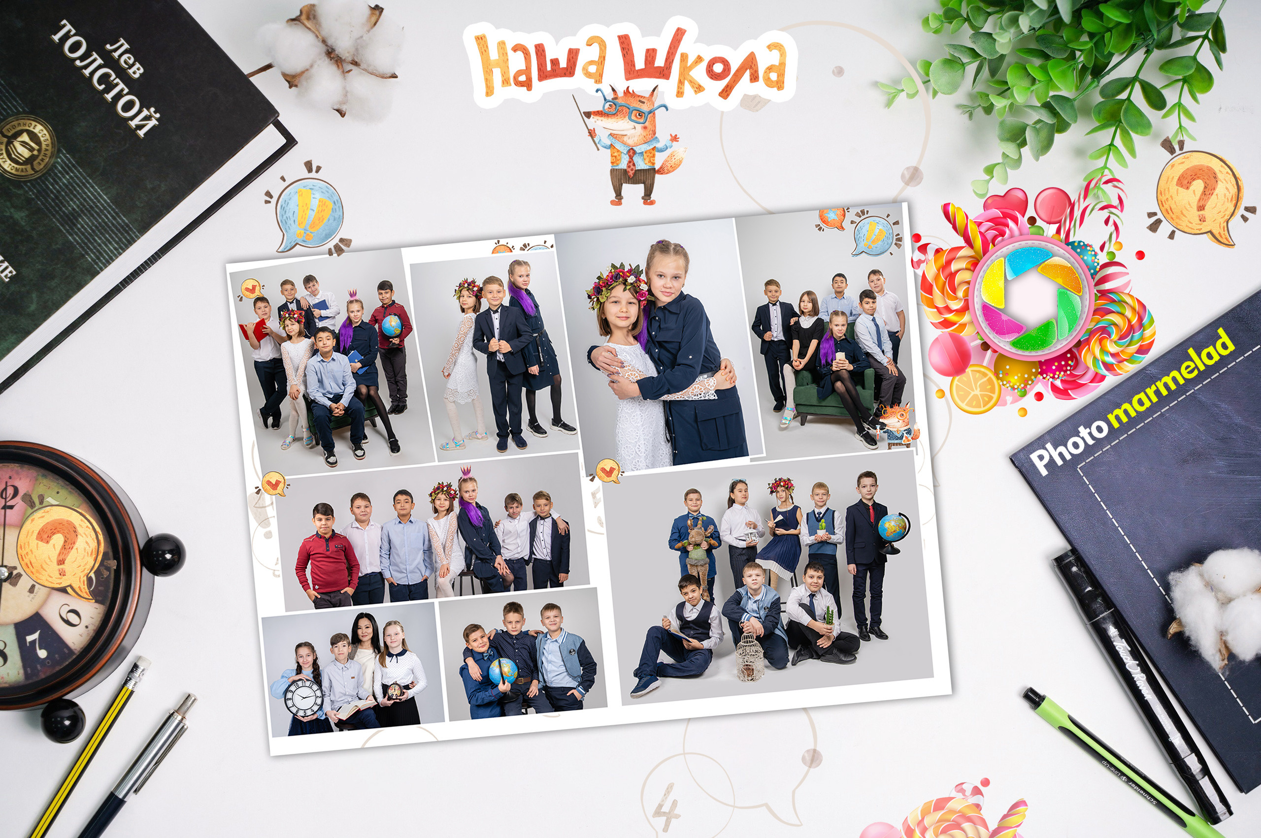 Макет «Лисы» 3700 р. Семейный и детский фотограф в Нефтеюганске Виктория Кудрявцева