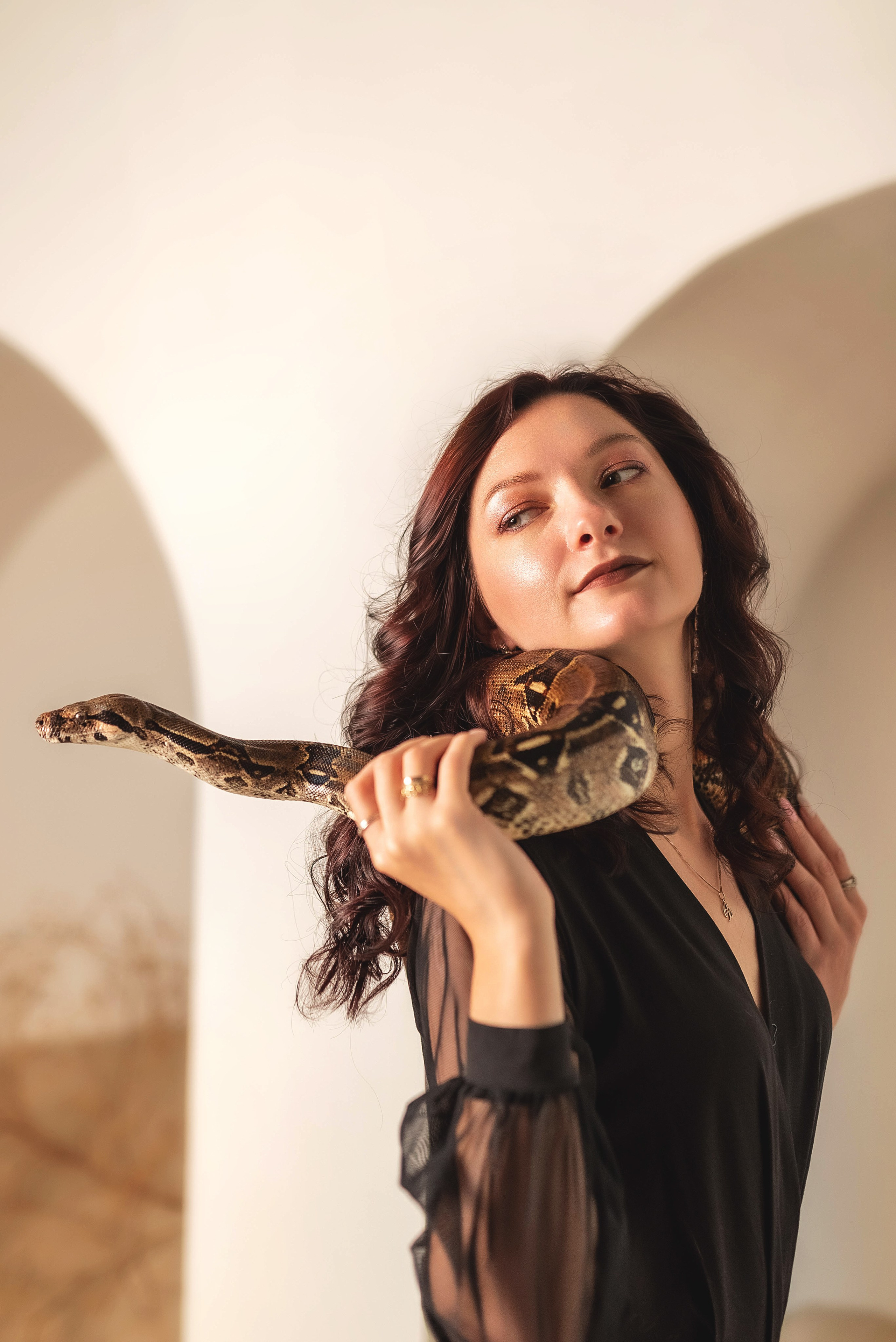 Фотосессия со змеёй. Семейный, детский фотограф в Воронеже Анна Никитина
