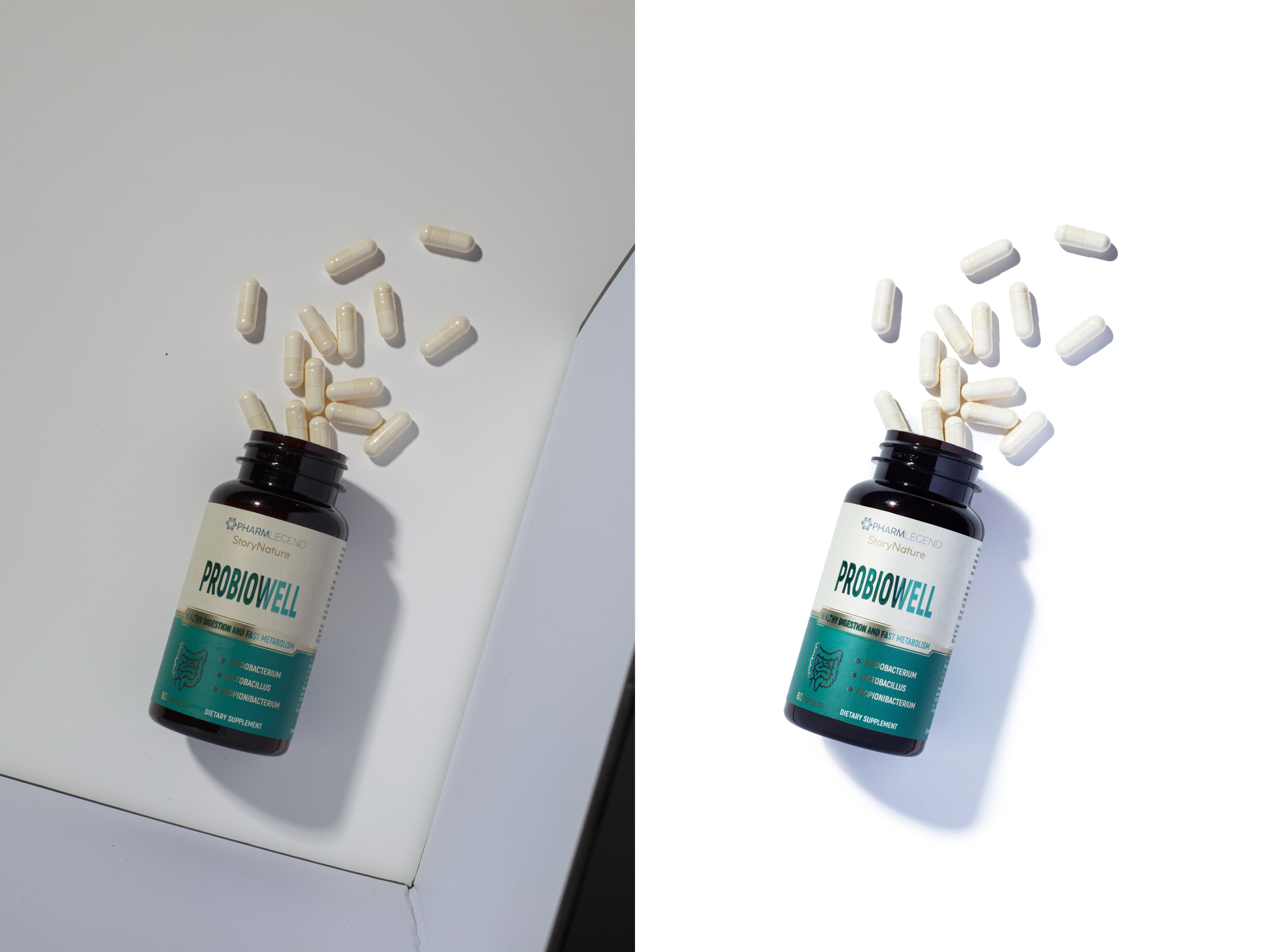 Ретушь фотографий витаминов и БАДов | Студия SVITHART