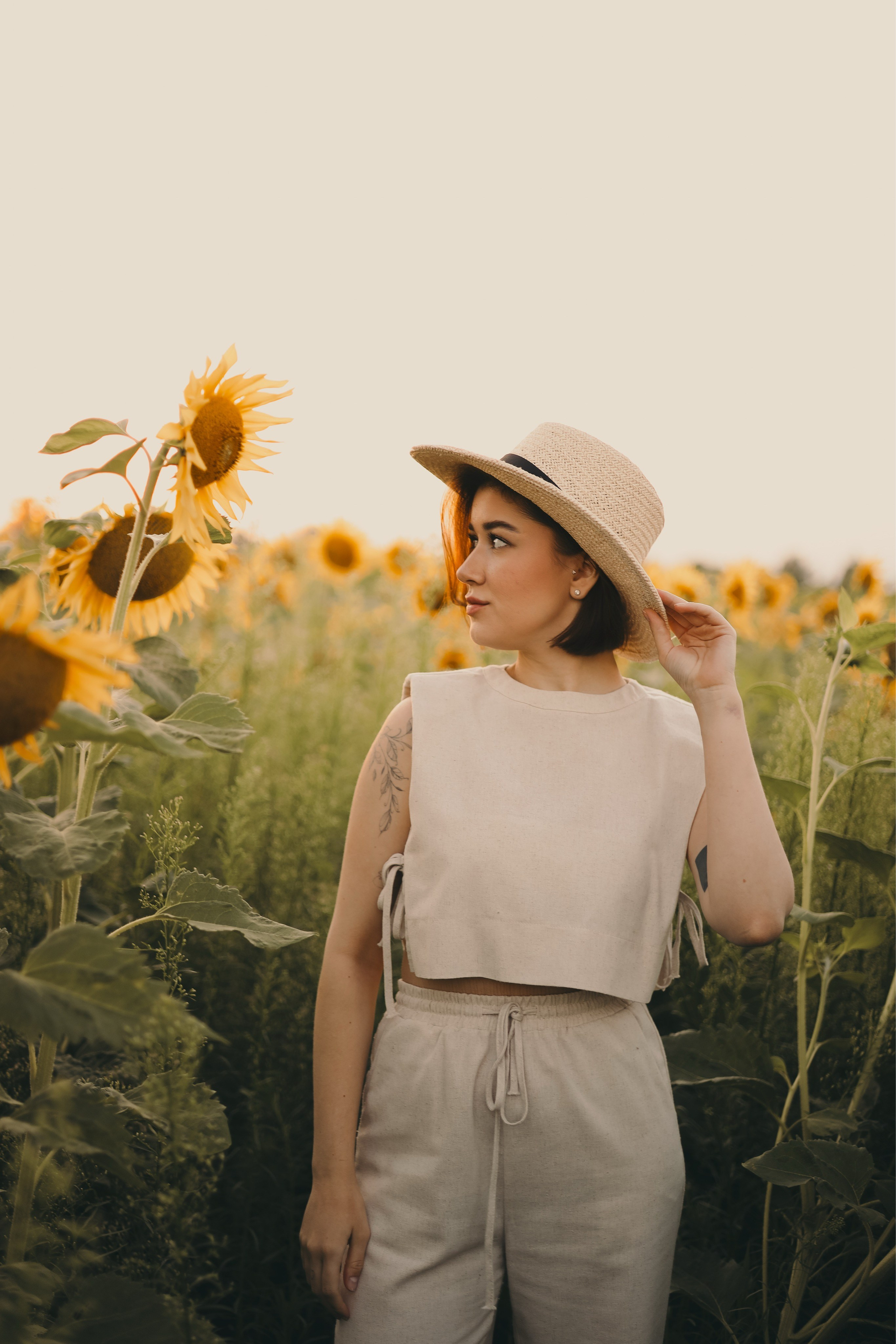 Владислава | Подсолнухи. Фотограф Мария Лаенко