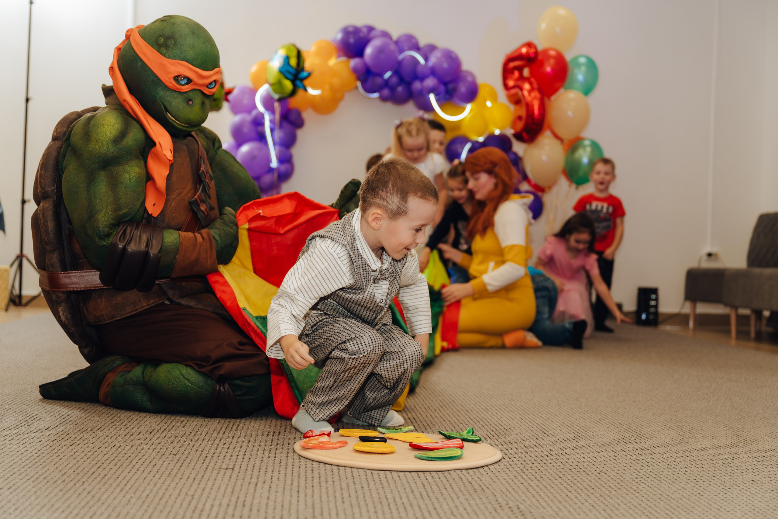 Праздник Матвея Мультифокс. Детский и семейный фотограф Катерина Мишина