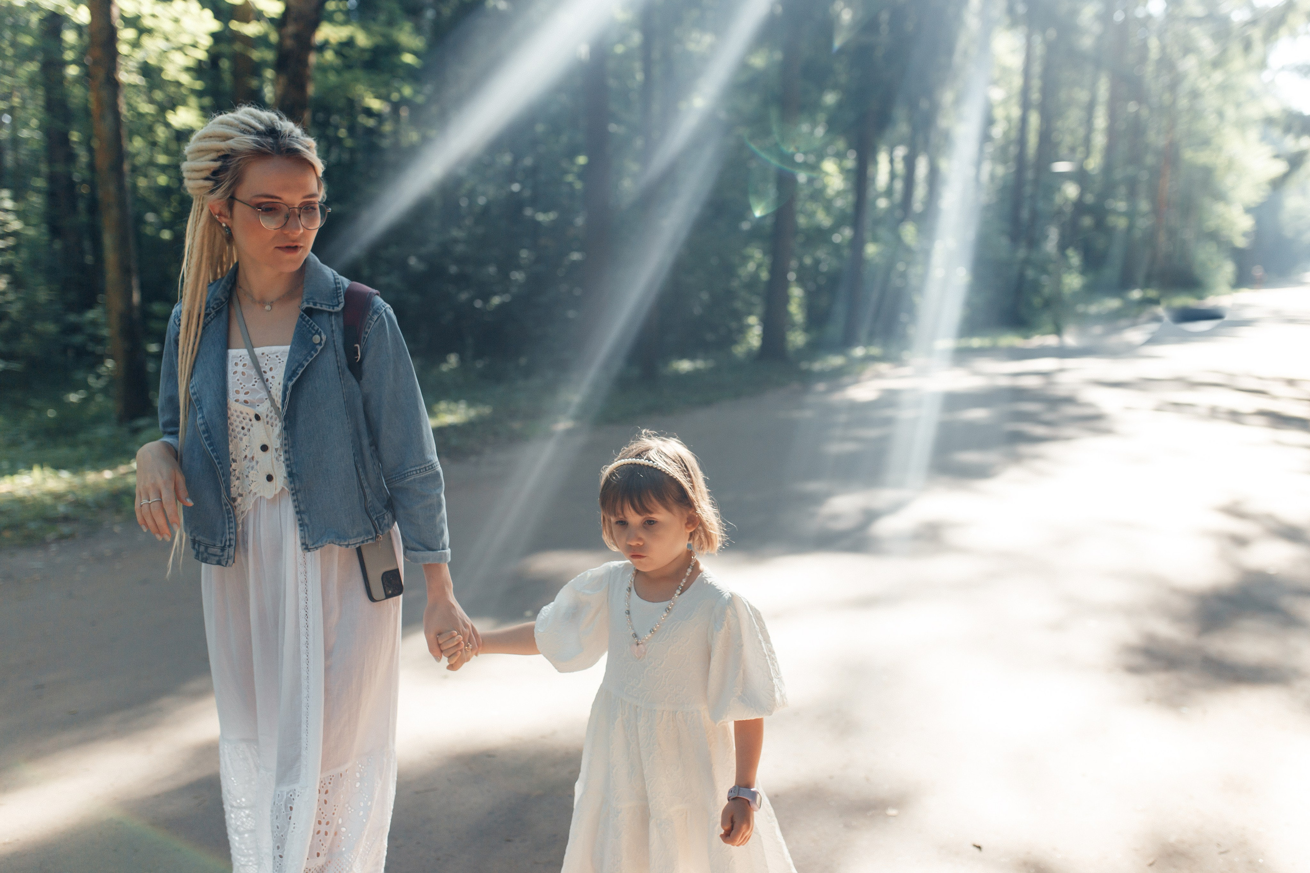 Утренняя прогулка. Семейный фотограф в Москве. Дарья Долгих