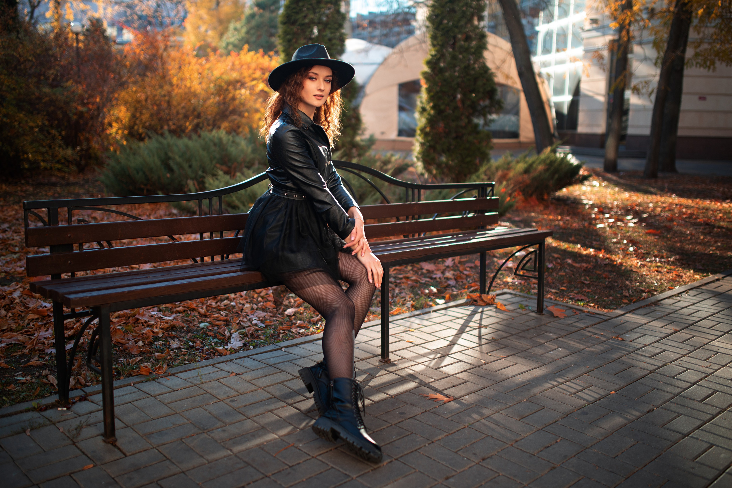 Осенняя фотосъемка в парке с Анастасией в формате для «себя»