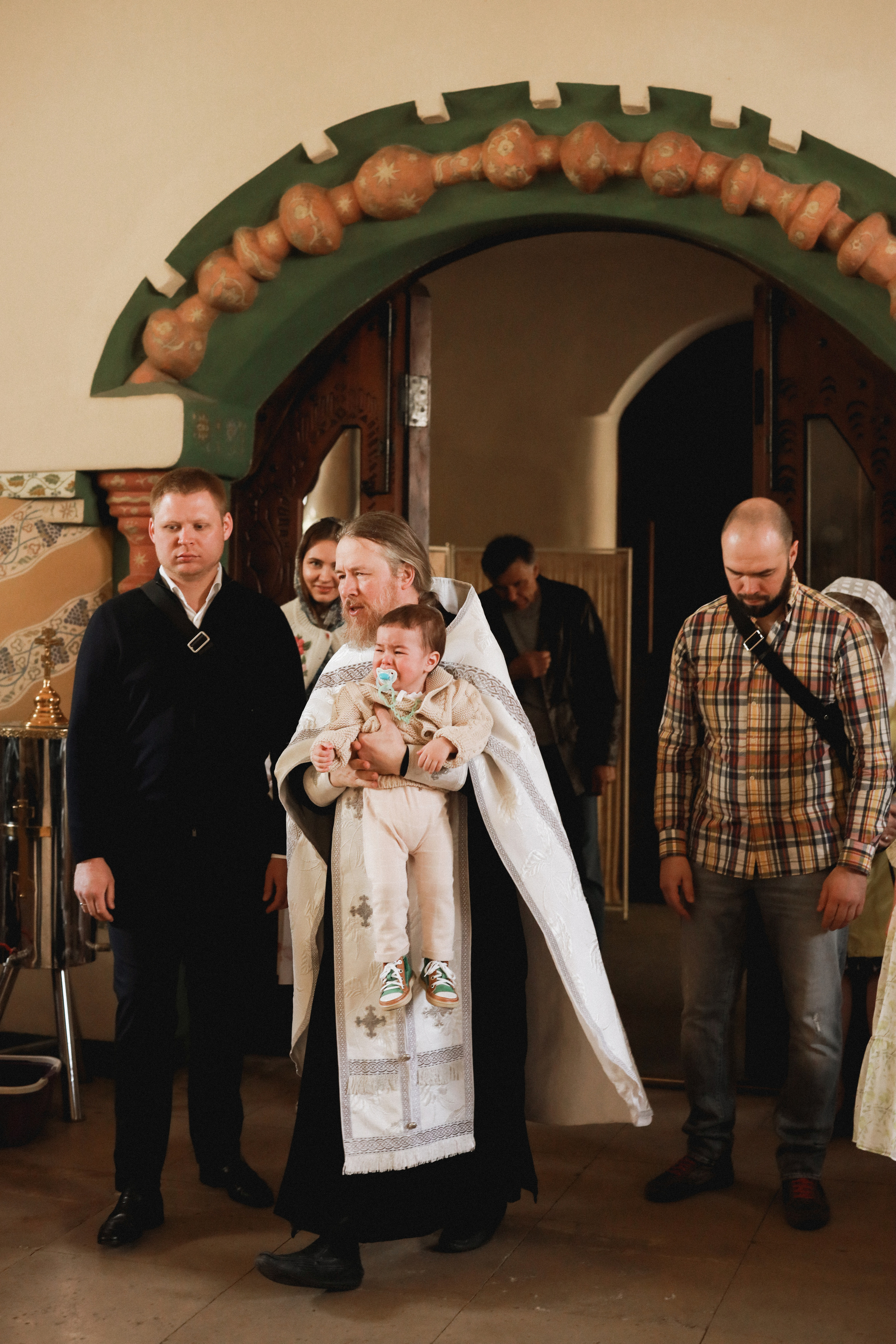 Крещение Матвея. Детский и семейный фотограф Москва Виктория Самоховец