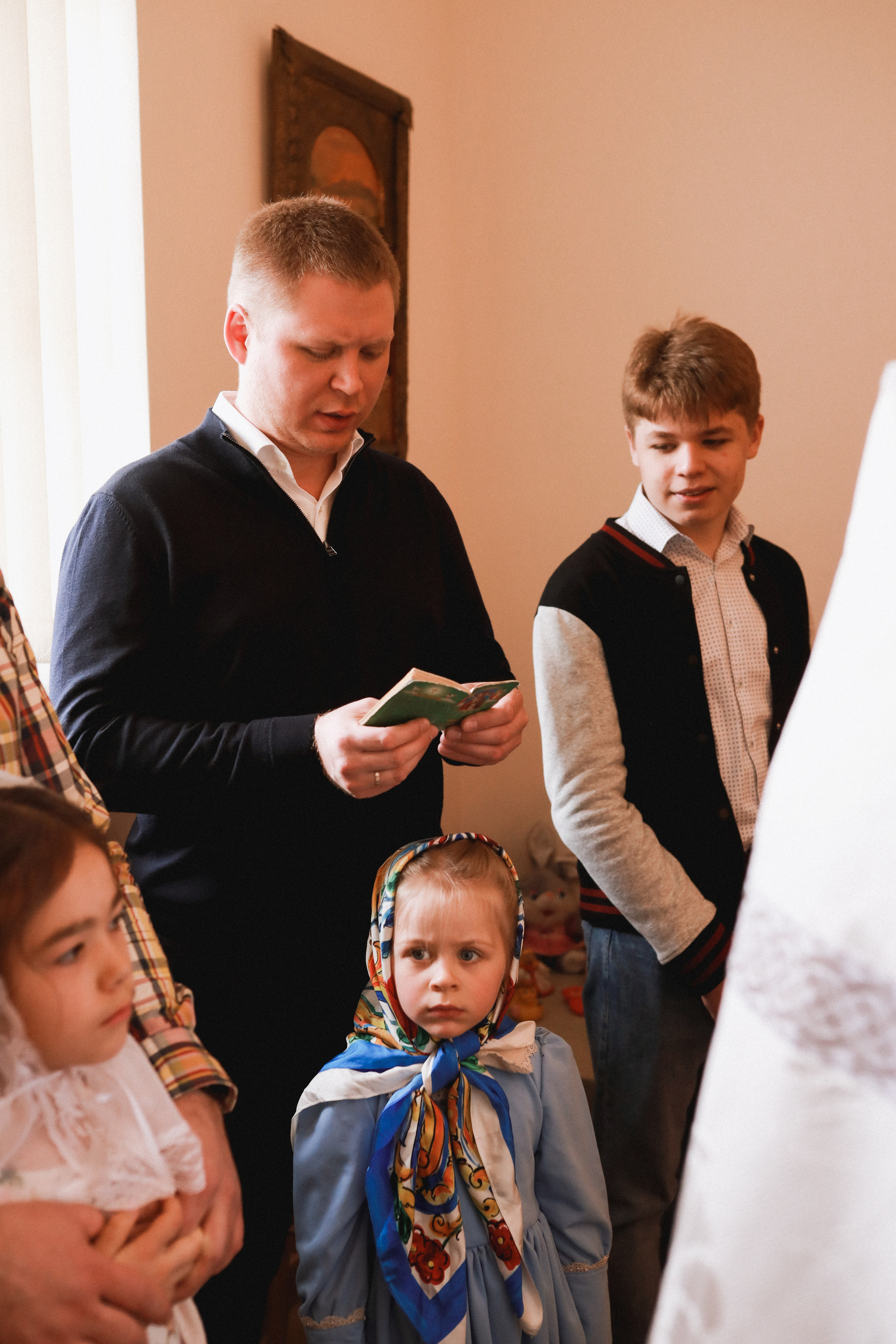 Крещение Матвея. Детский и семейный фотограф Москва Виктория Самоховец