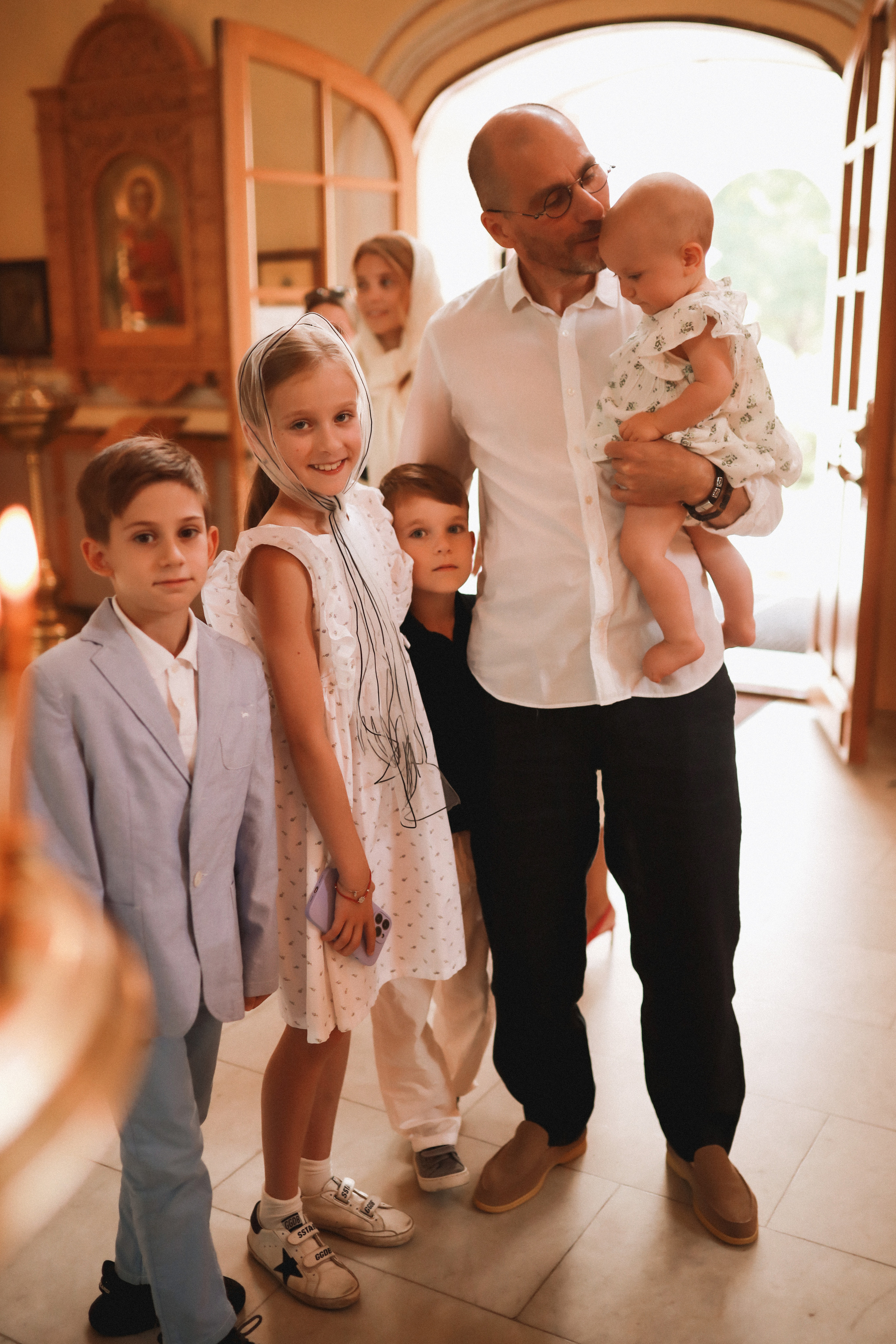 Крещение Александры. Детский и семейный фотограф Москва Виктория Самоховец