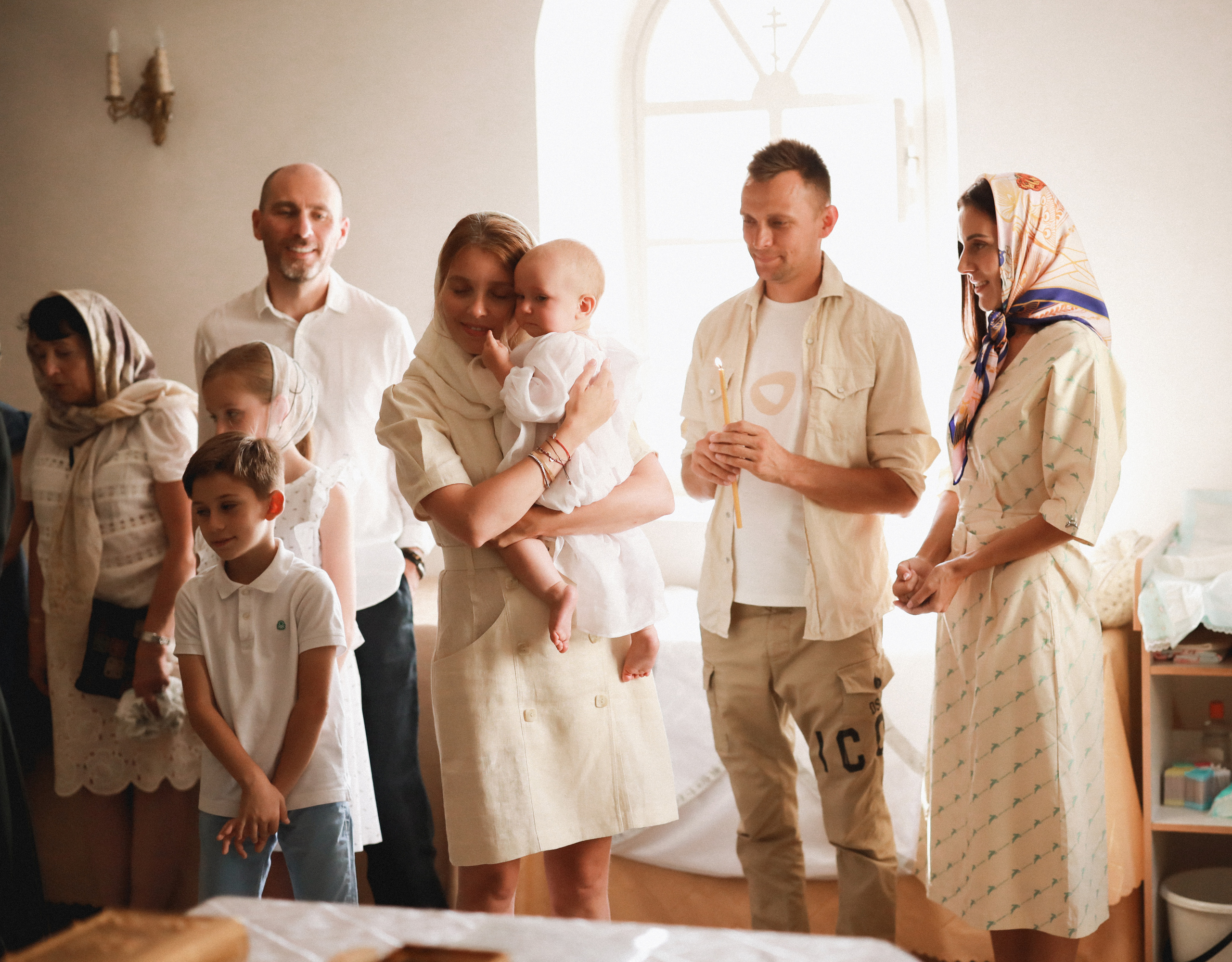 Крещение Александры. Детский и семейный фотограф Москва Виктория Самоховец