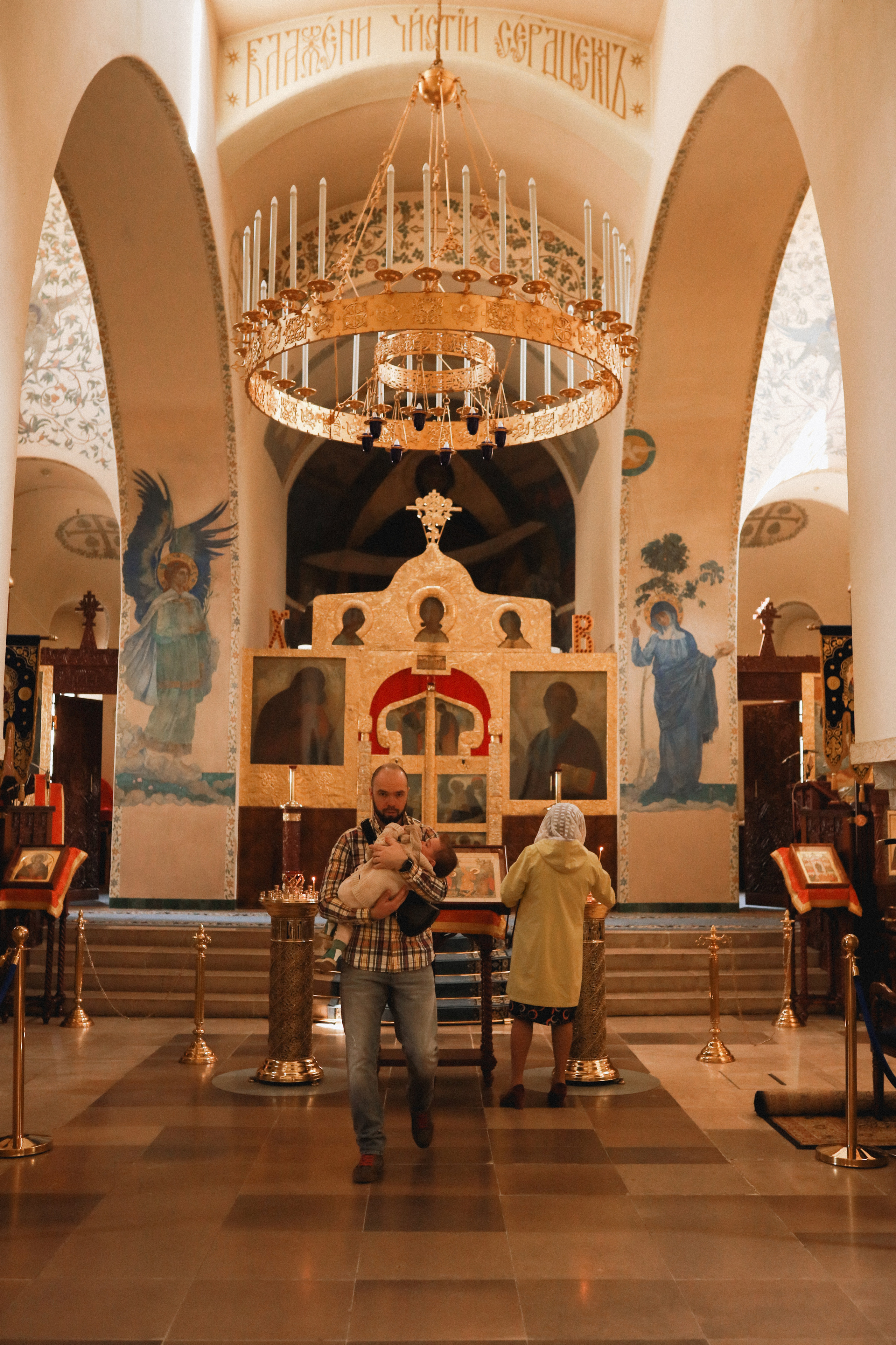 Крещение Матвея. Детский и семейный фотограф Москва Виктория Самоховец