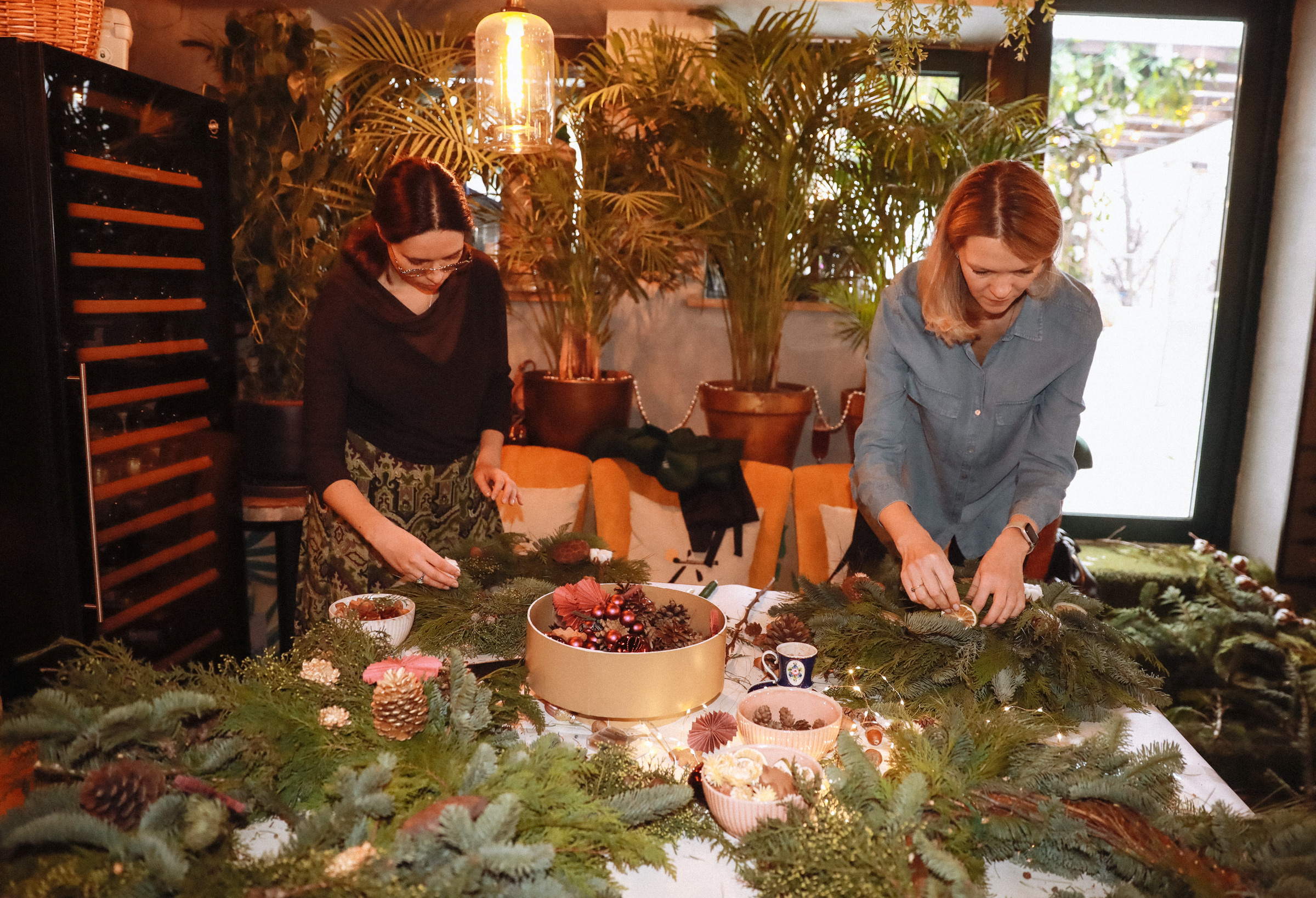 Мастер класс НГ венки. Детский и семейный фотограф Москва Виктория Самоховец