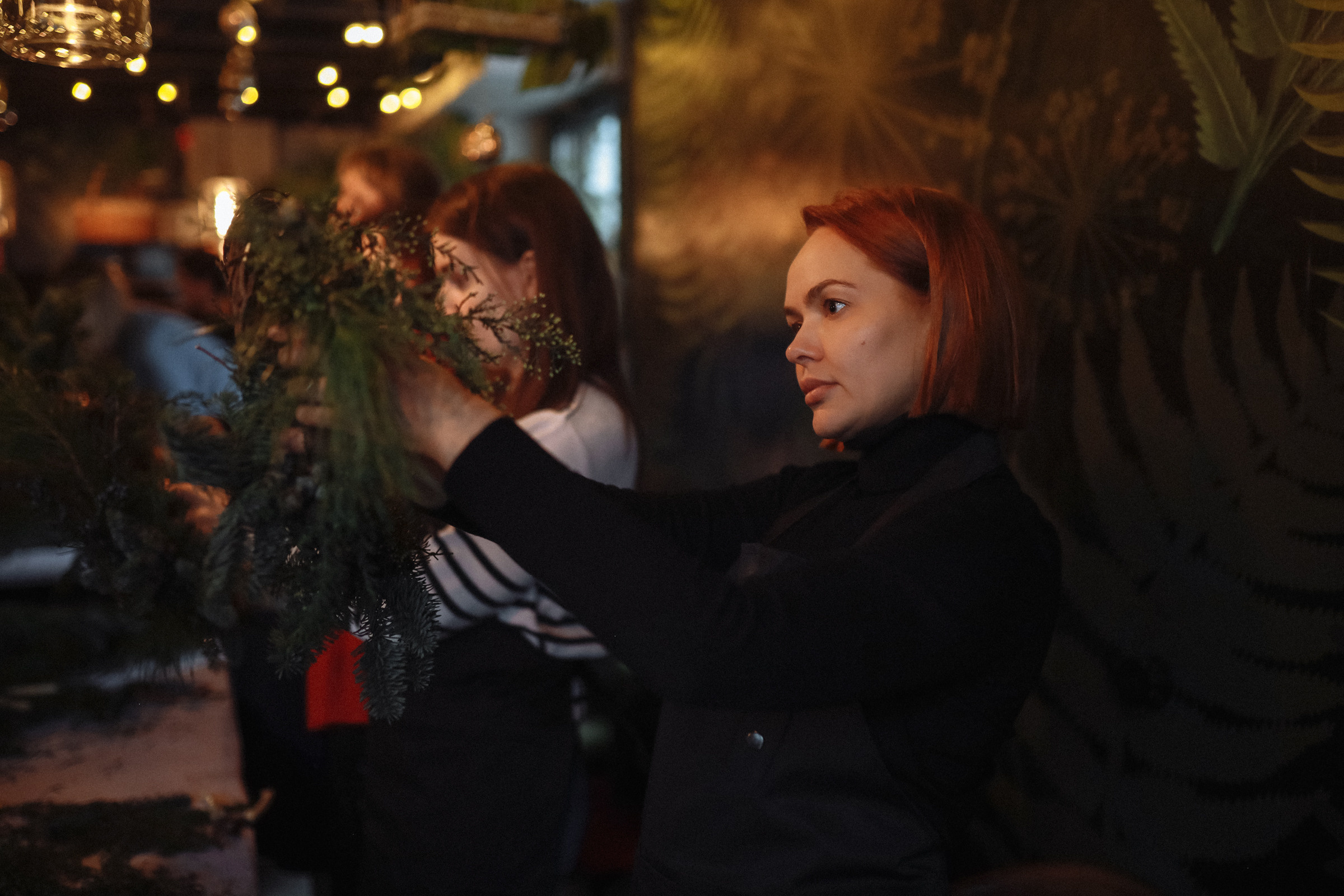 Мастер класс НГ венки. Детский и семейный фотограф Москва Виктория Самоховец