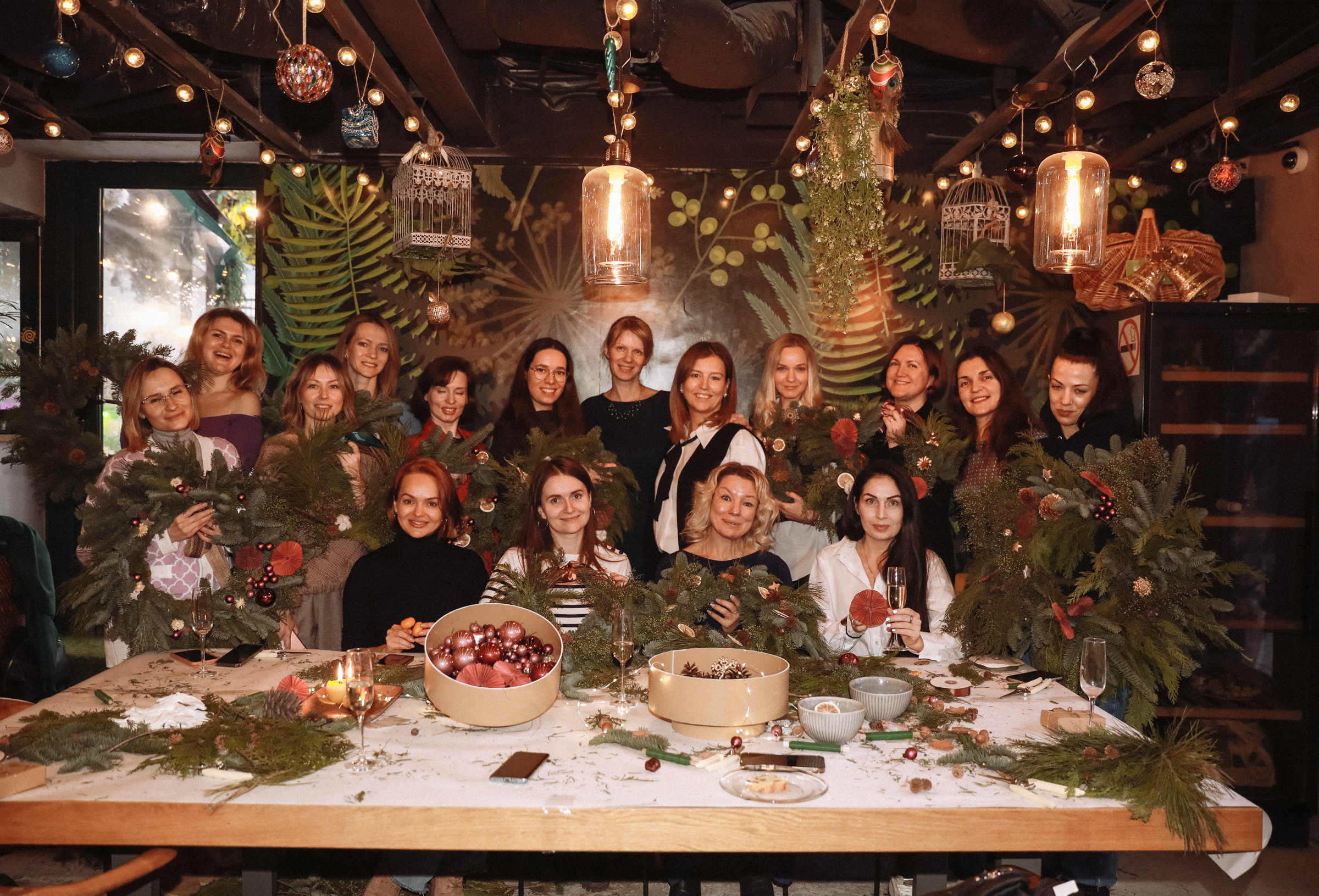 Мастер класс НГ венки. Детский и семейный фотограф Москва Виктория Самоховец