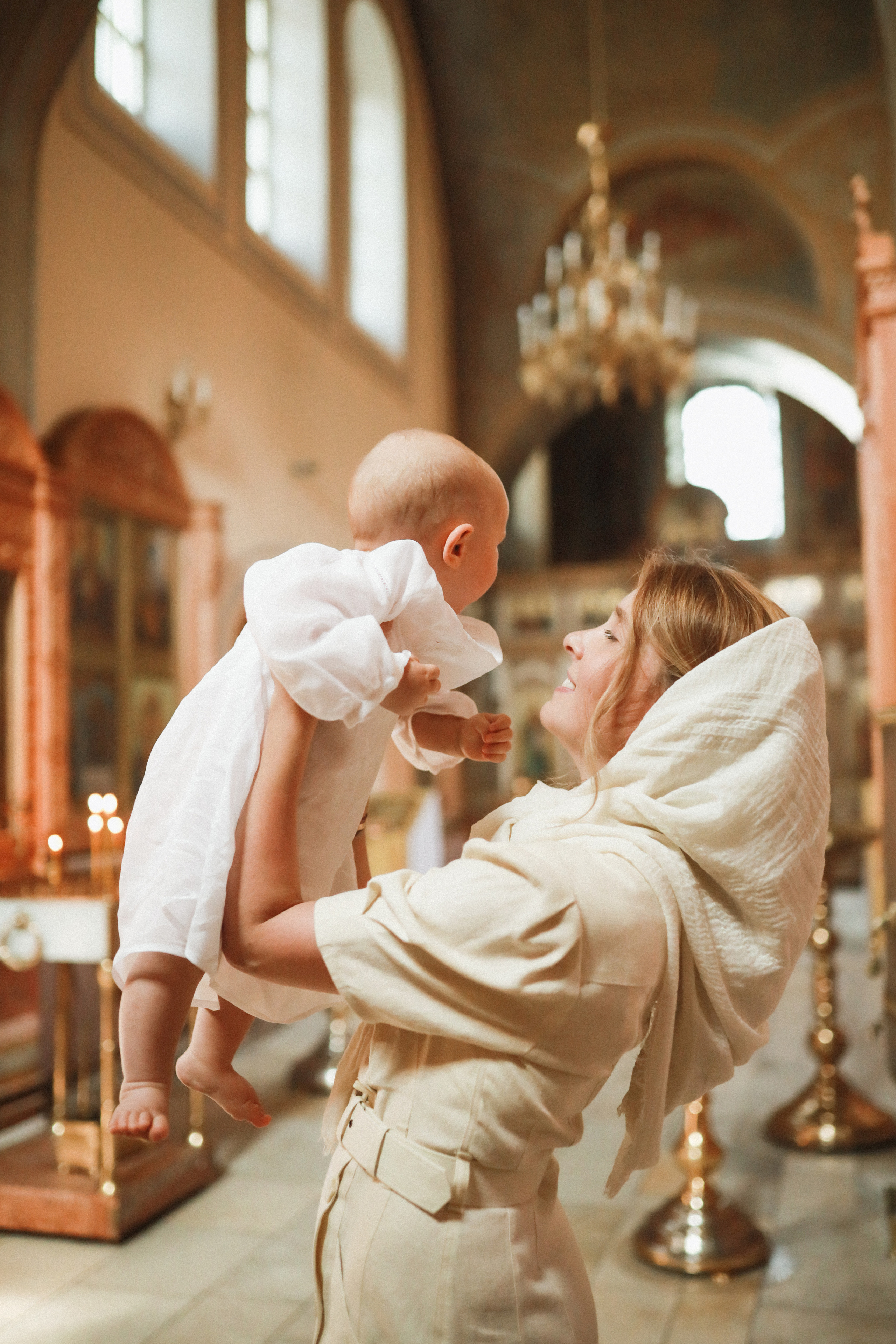 Крещение Александры. Детский и семейный фотограф Москва Виктория Самоховец