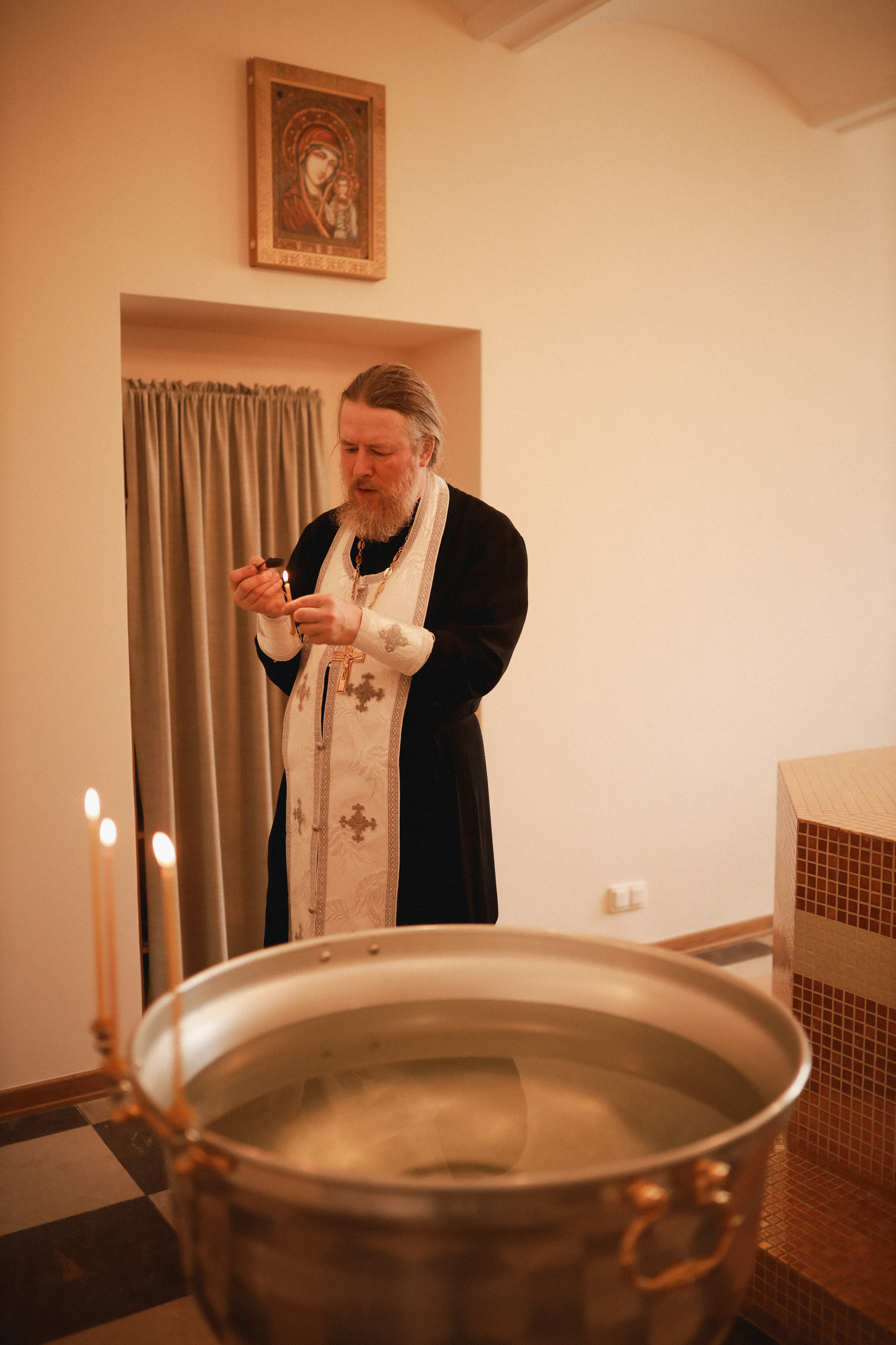 Крещение Матвея. Детский и семейный фотограф Москва Виктория Самоховец