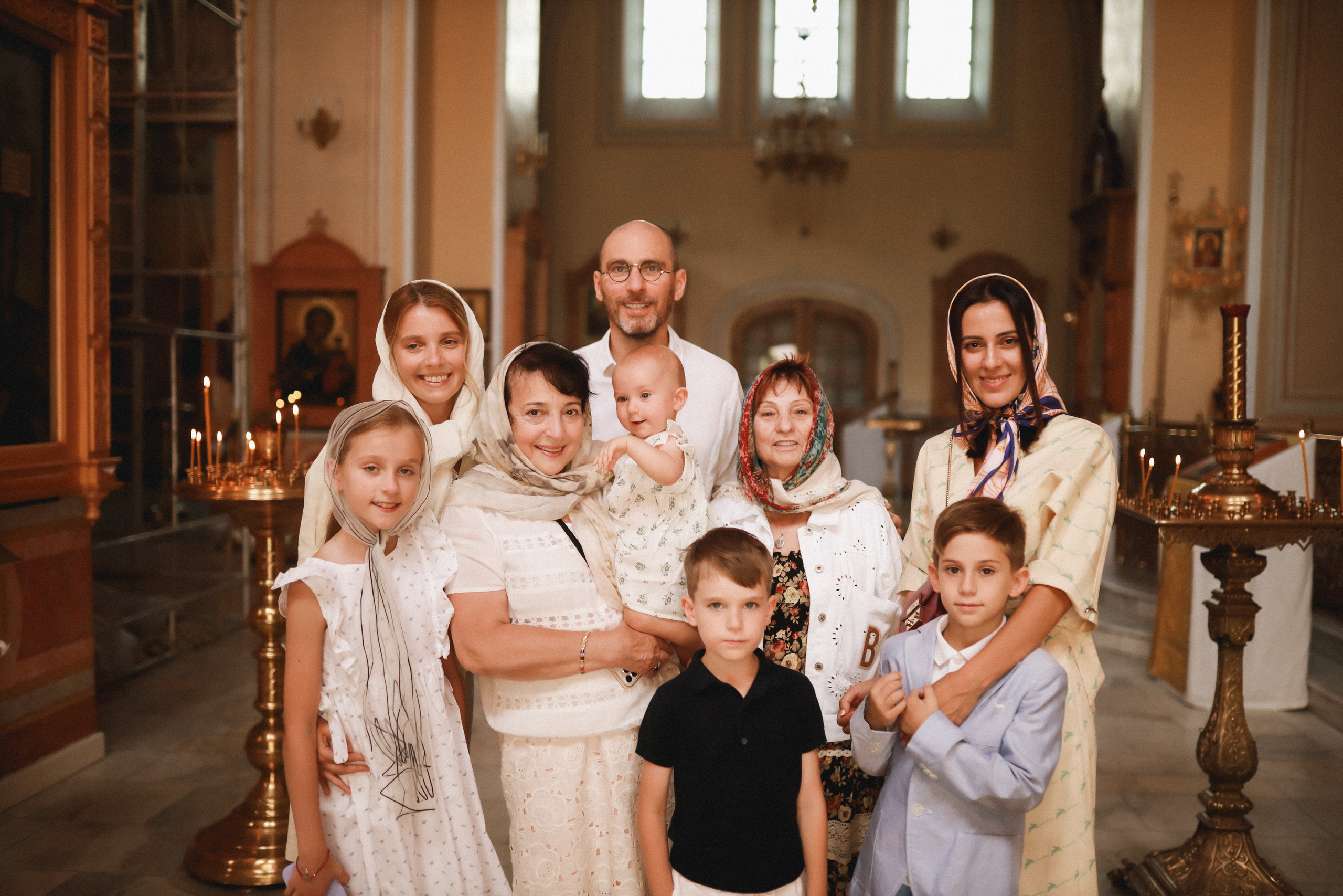 Крещение Александры. Детский и семейный фотограф Москва Виктория Самоховец