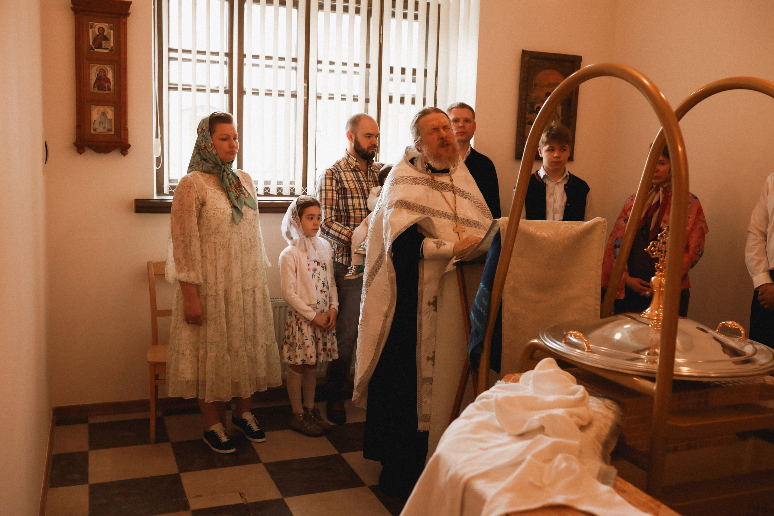 Крещение Матвея. Детский и семейный фотограф Москва Виктория Самоховец