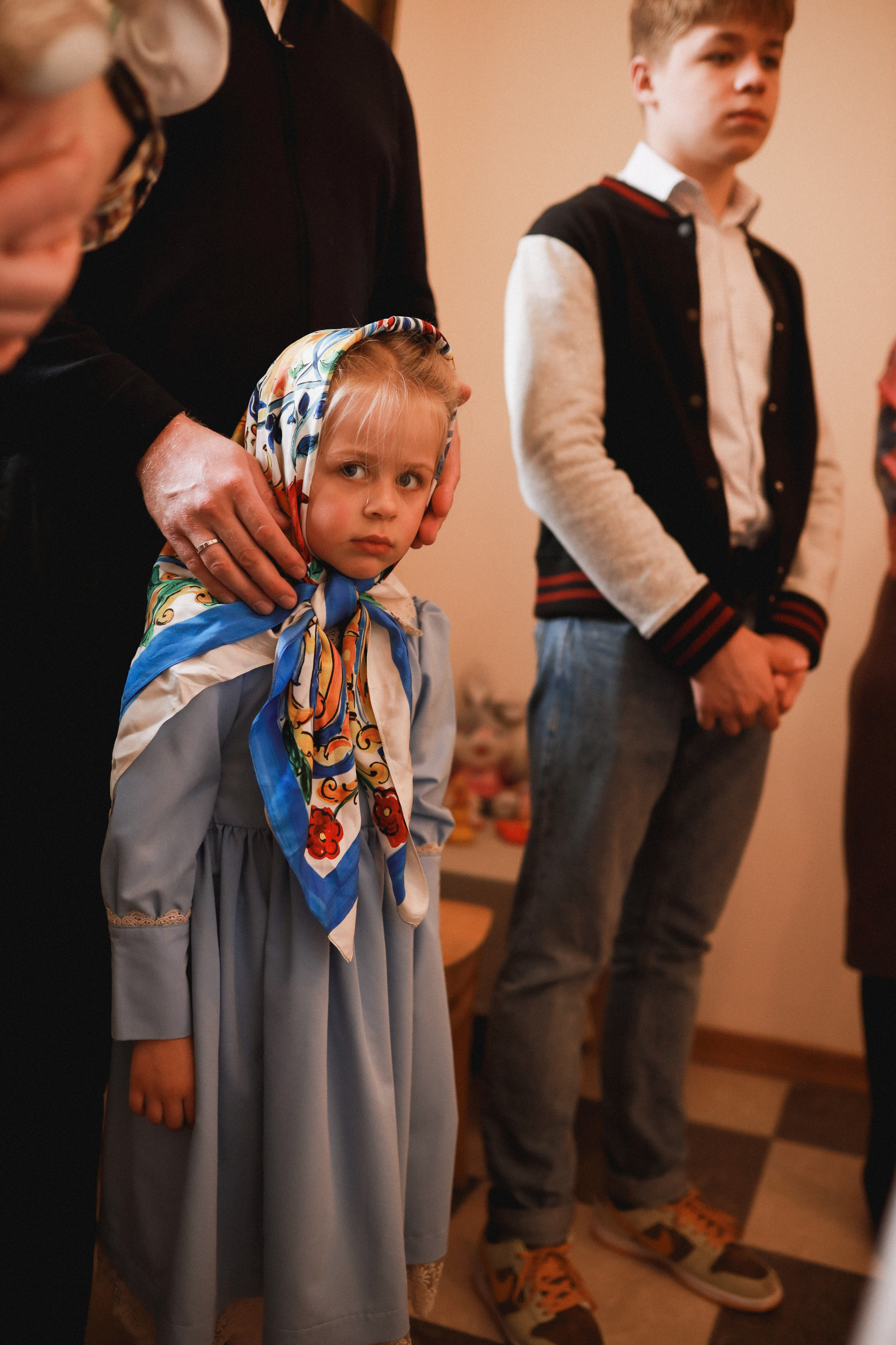 Крещение Матвея. Детский и семейный фотограф Москва Виктория Самоховец