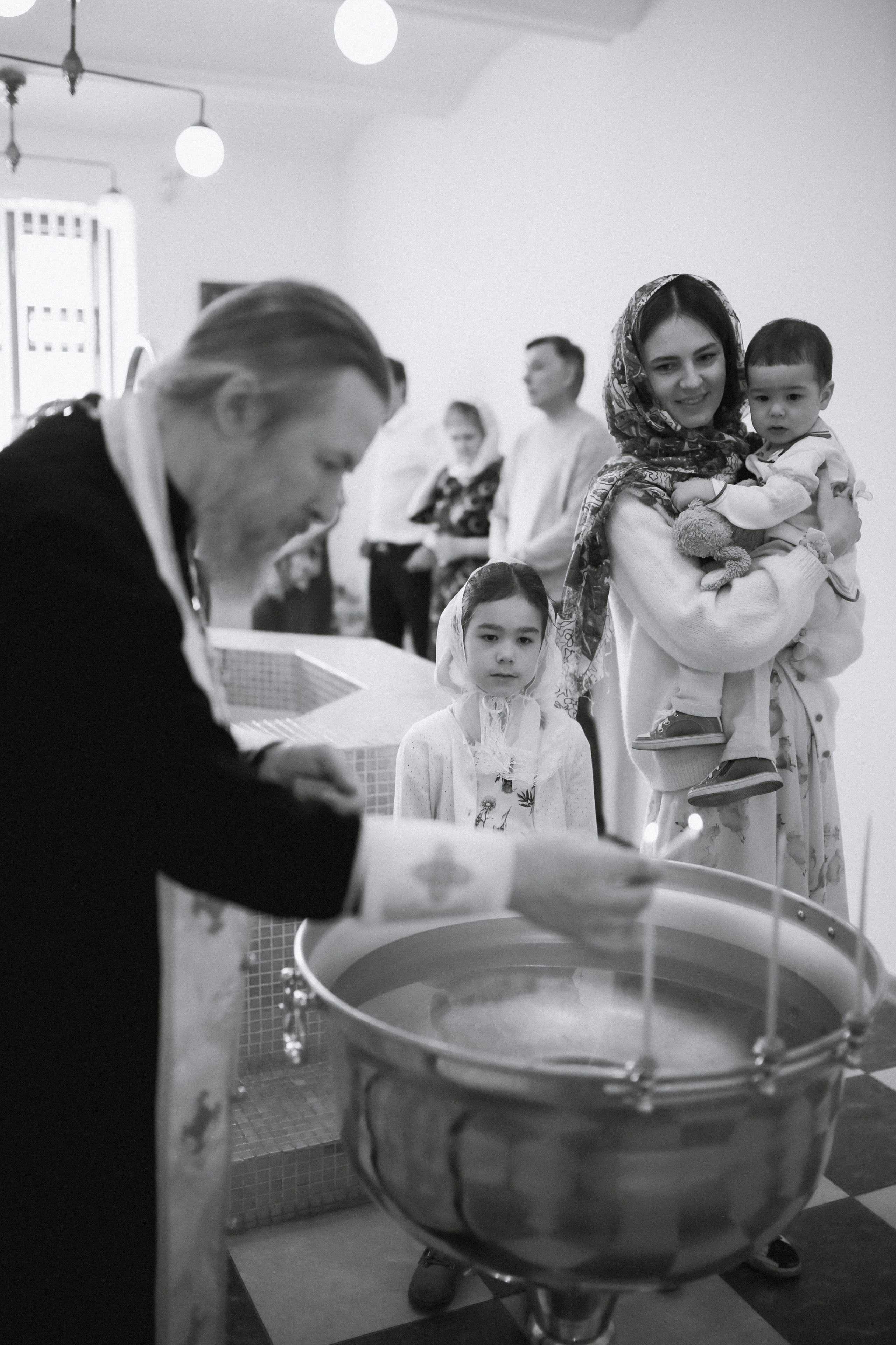 Крещение Матвея. Детский и семейный фотограф Москва Виктория Самоховец