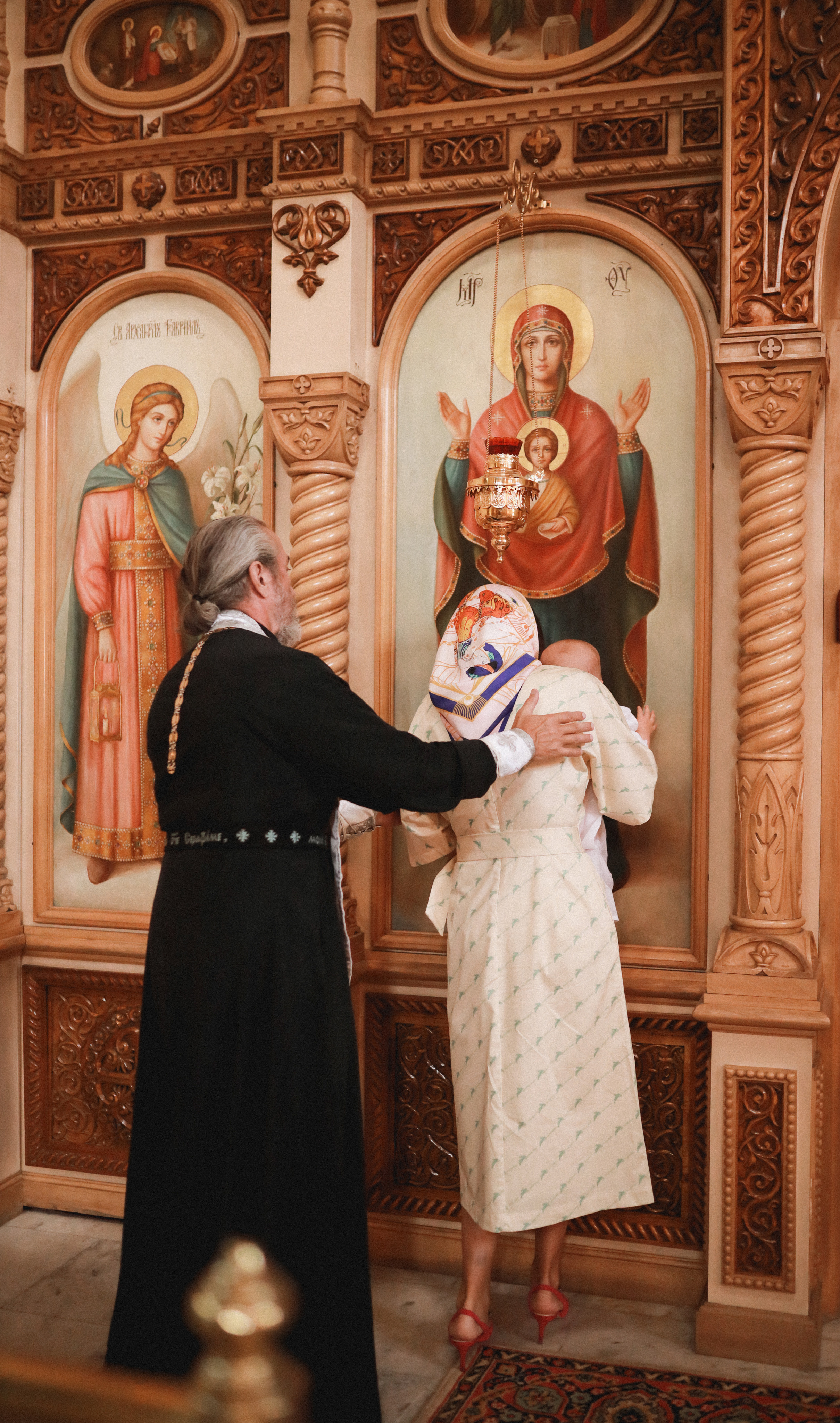 Крещение Александры. Детский и семейный фотограф Москва Виктория Самоховец