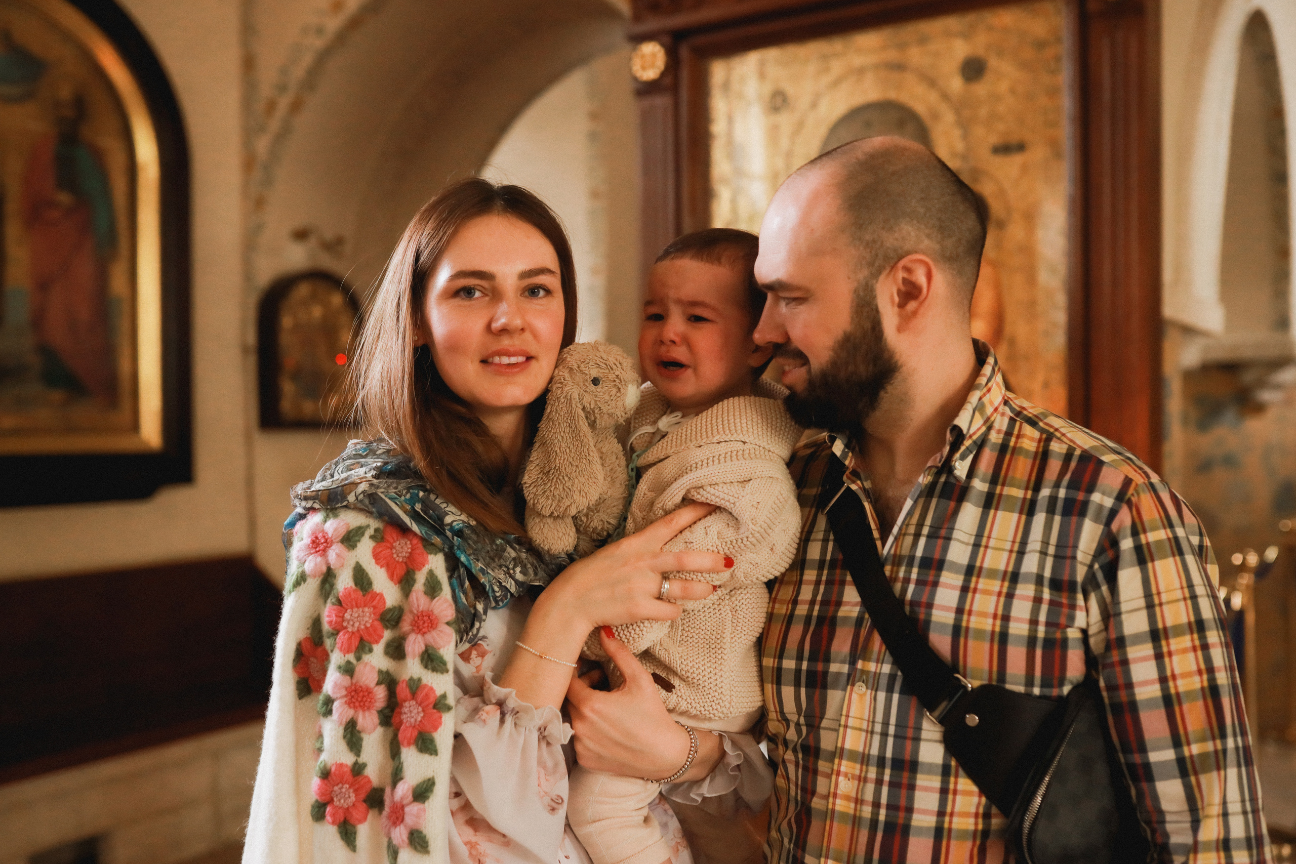 Крещение Матвея. Детский и семейный фотограф Москва Виктория Самоховец