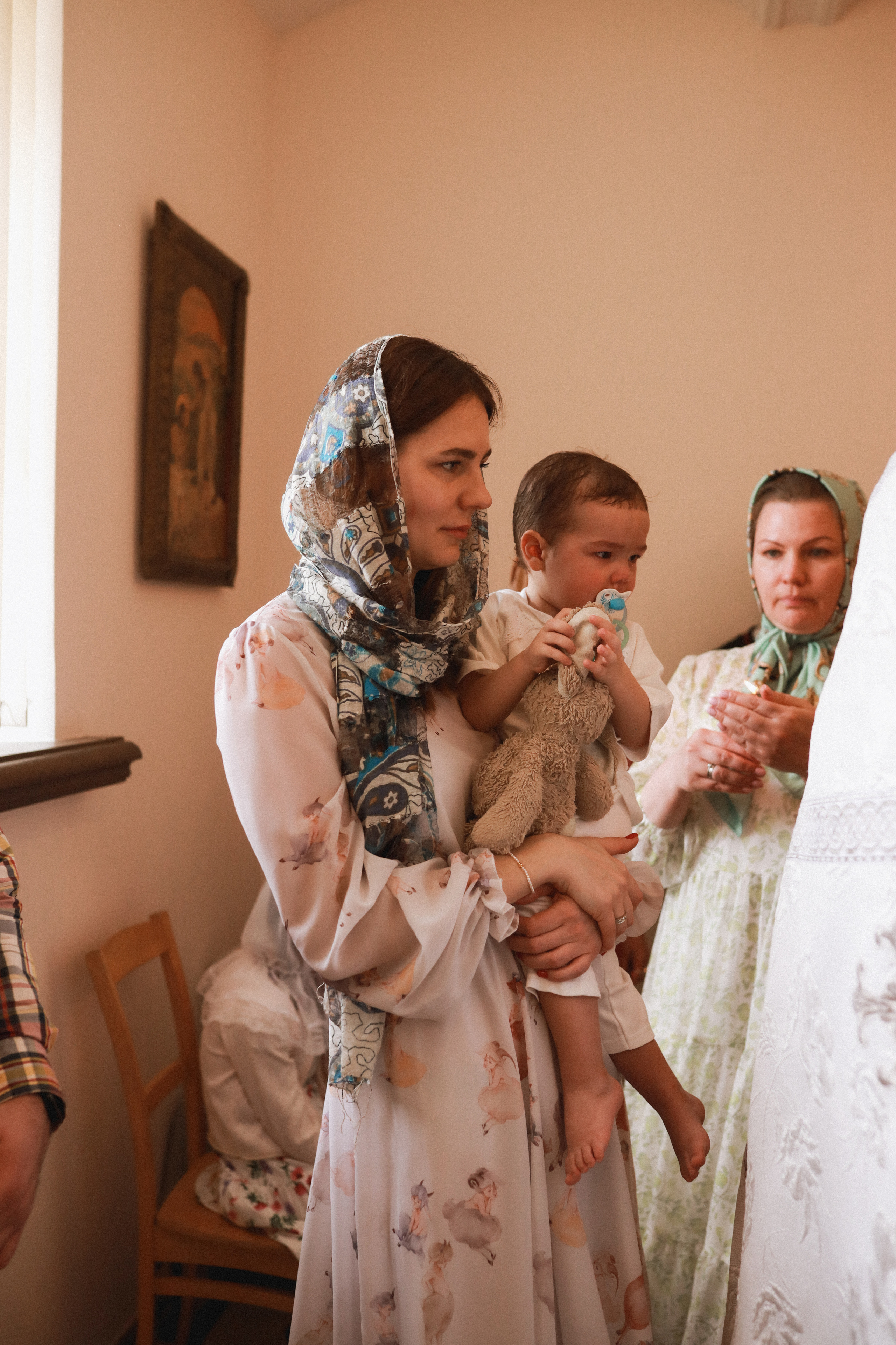Крещение Матвея. Детский и семейный фотограф Москва Виктория Самоховец