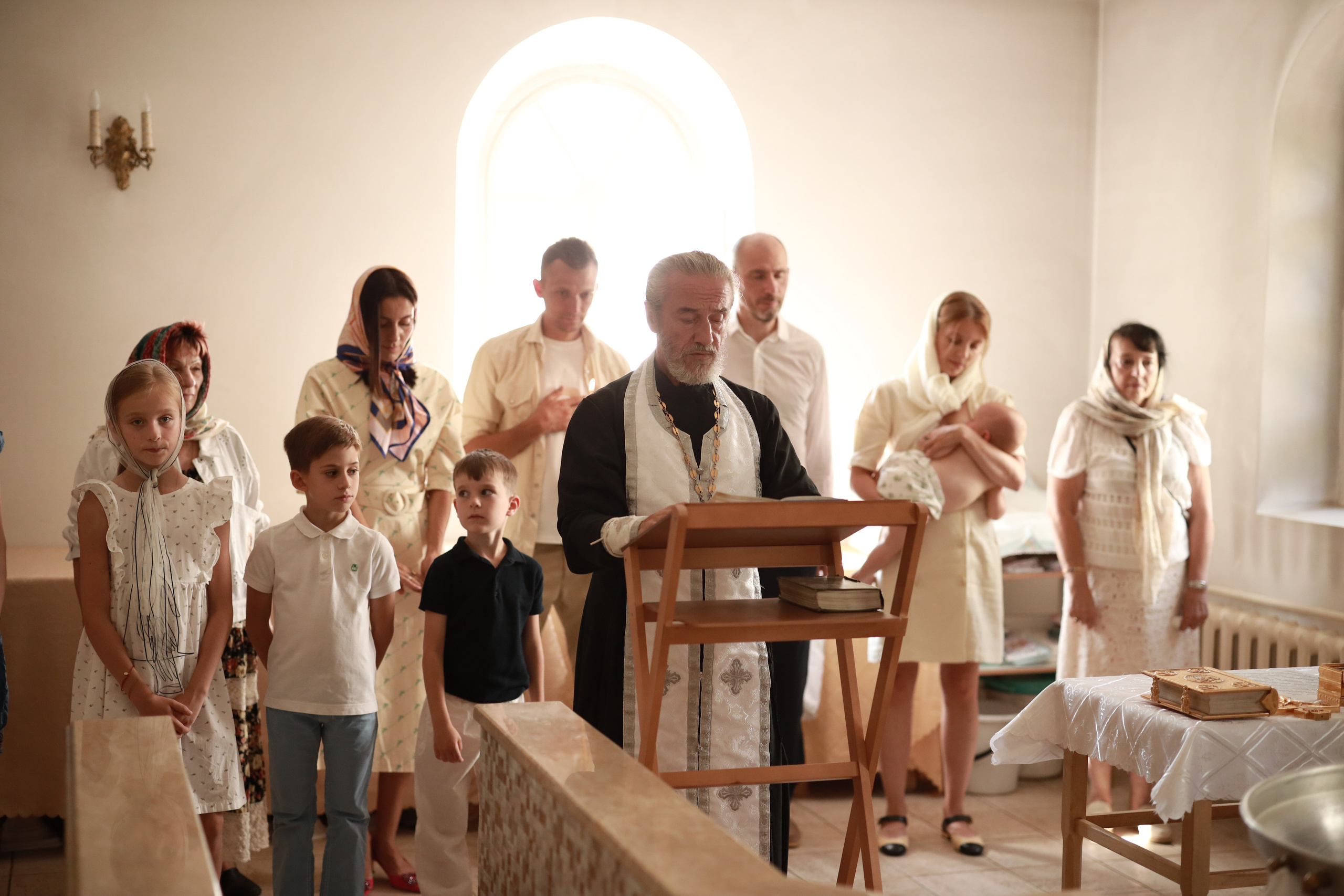 Крещение Александры. Детский и семейный фотограф Москва Виктория Самоховец