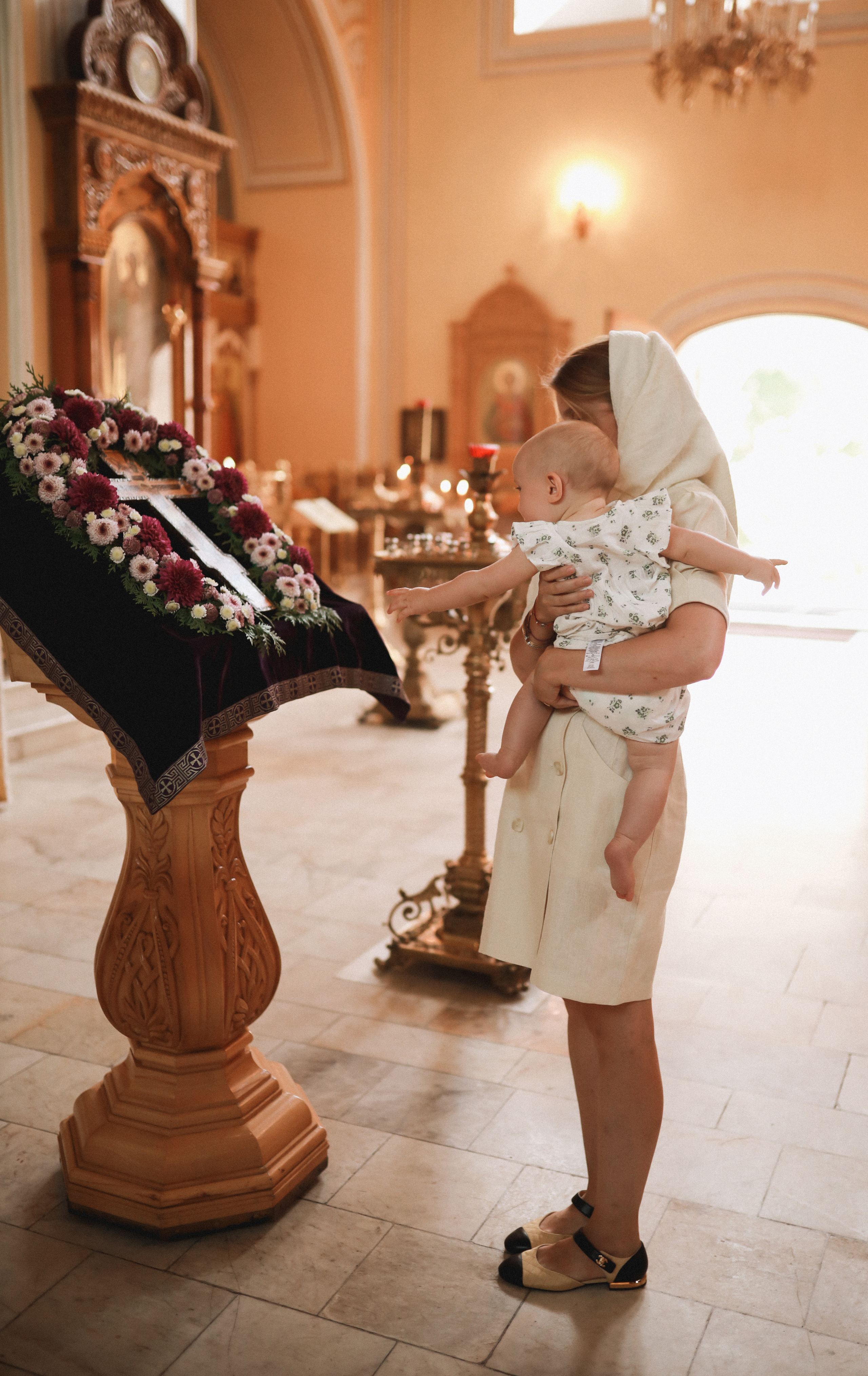 Крещение Александры. Детский и семейный фотограф Москва Виктория Самоховец