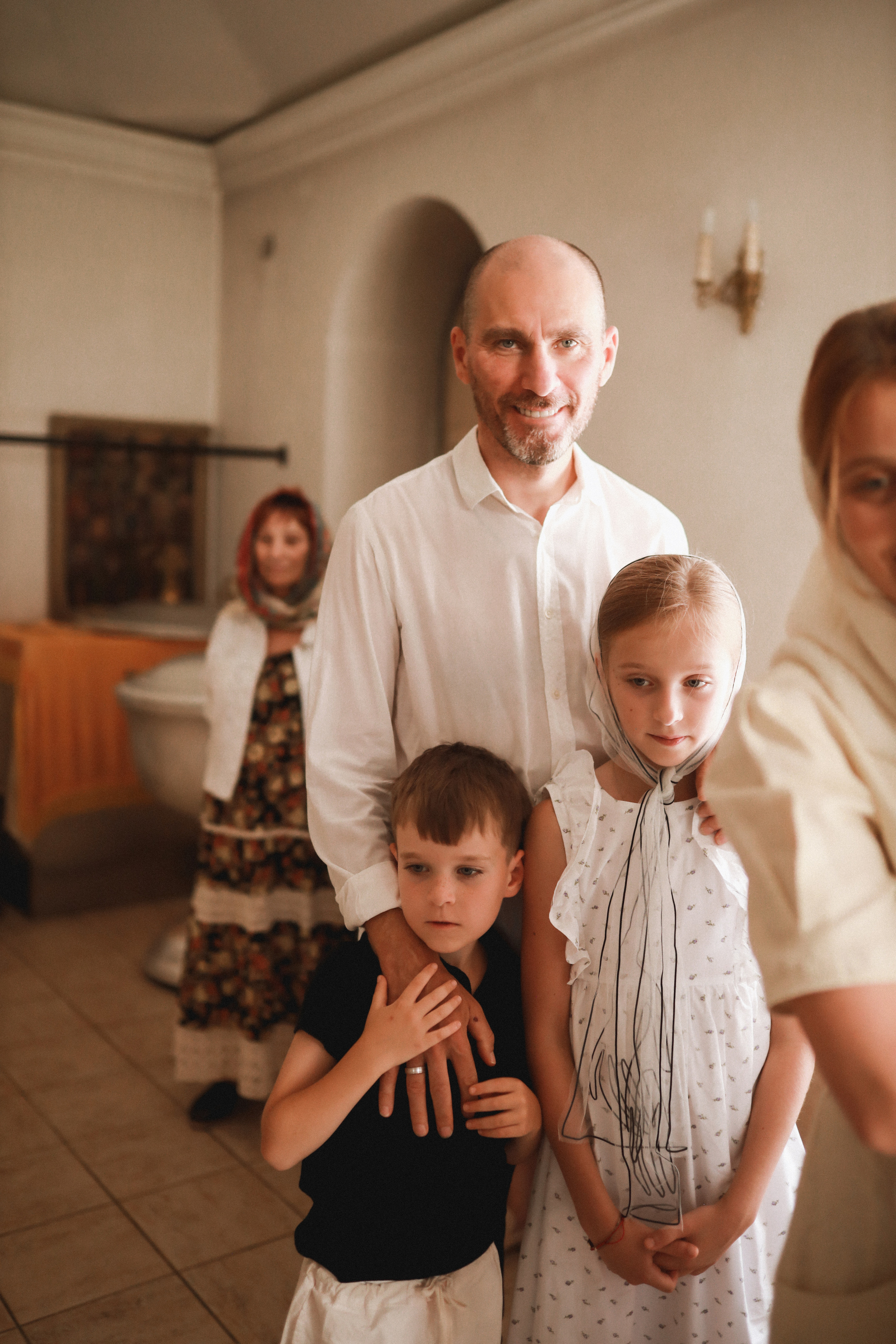 Крещение Александры. Детский и семейный фотограф Москва Виктория Самоховец