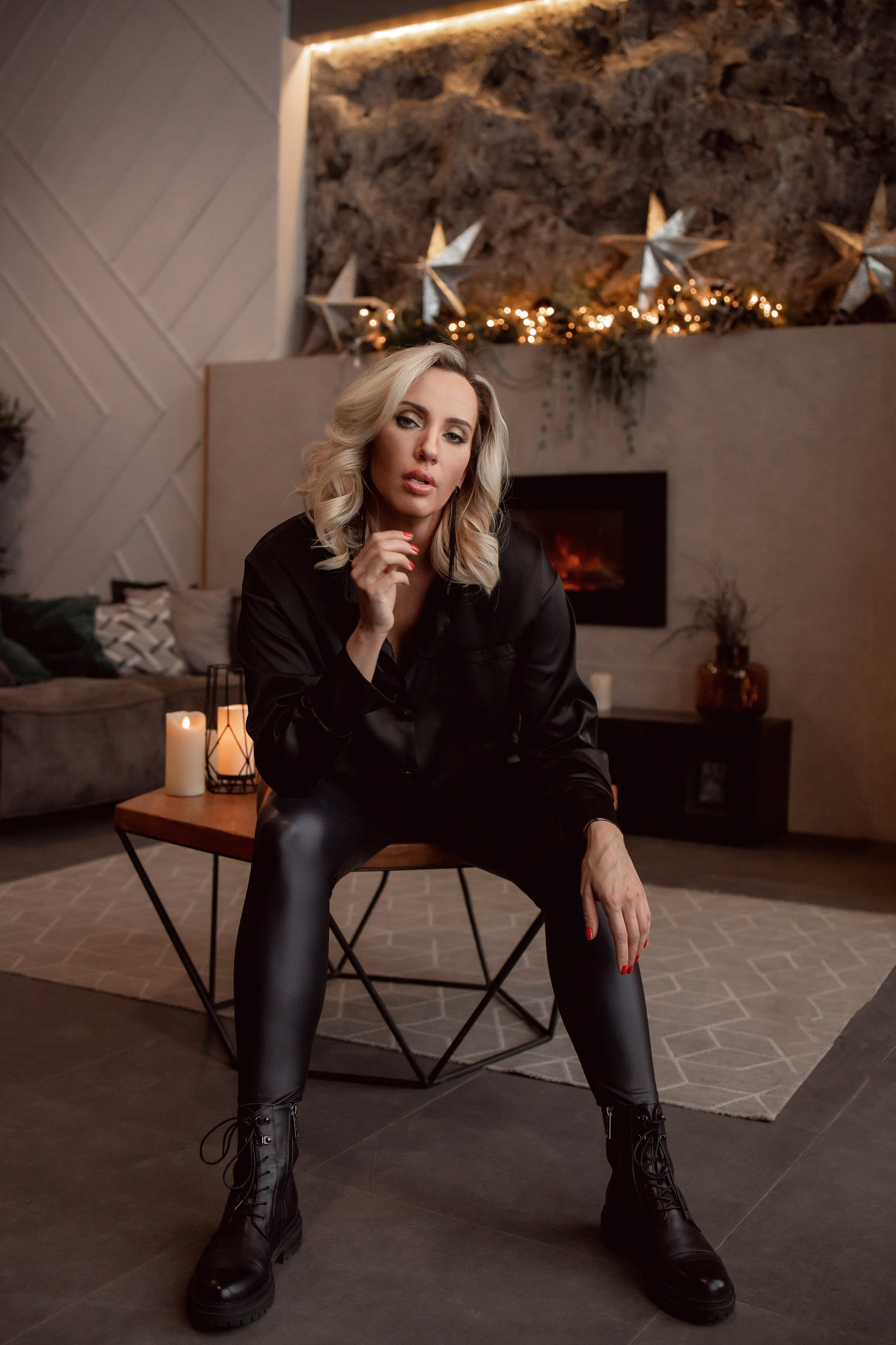 Новогодняя фотосессия для Анастасии. Семейный фотограф в Москве