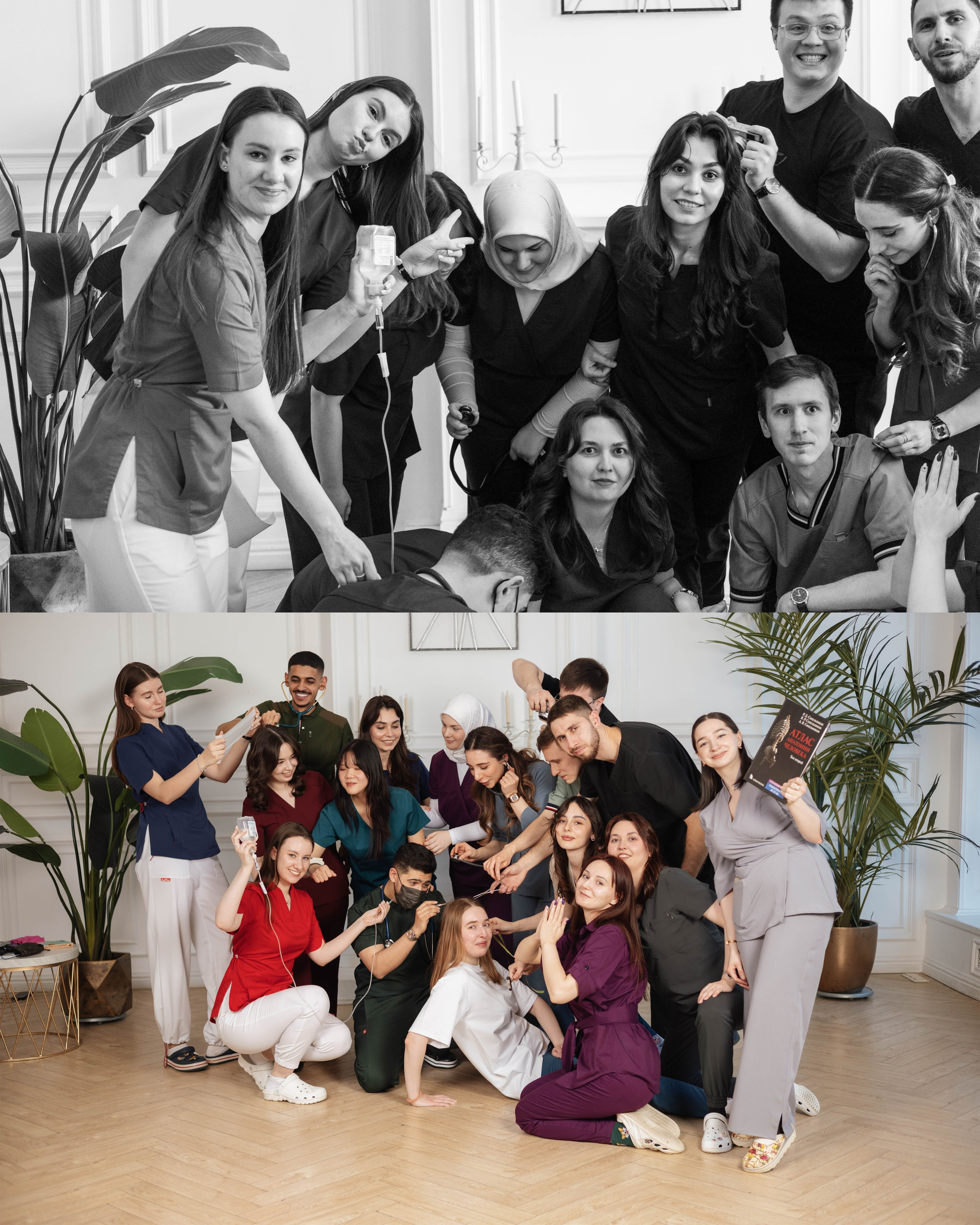 РУДН, Медицинский институт, Лечебное дело, группа МЛ-606. Индивидуальный фотограф в Москве