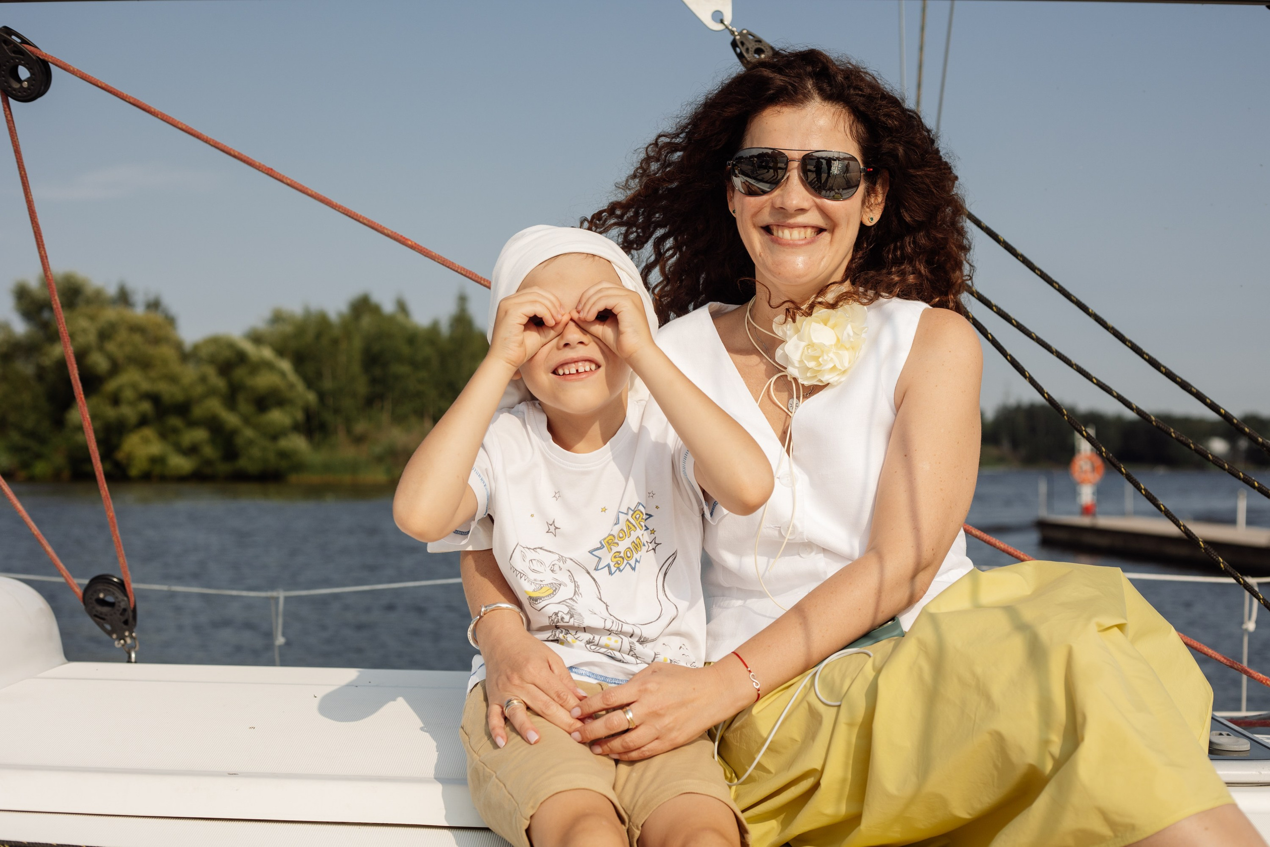 Семейная гонка. Яхты. Репортажный фотограф. Москва. Алина Ланская