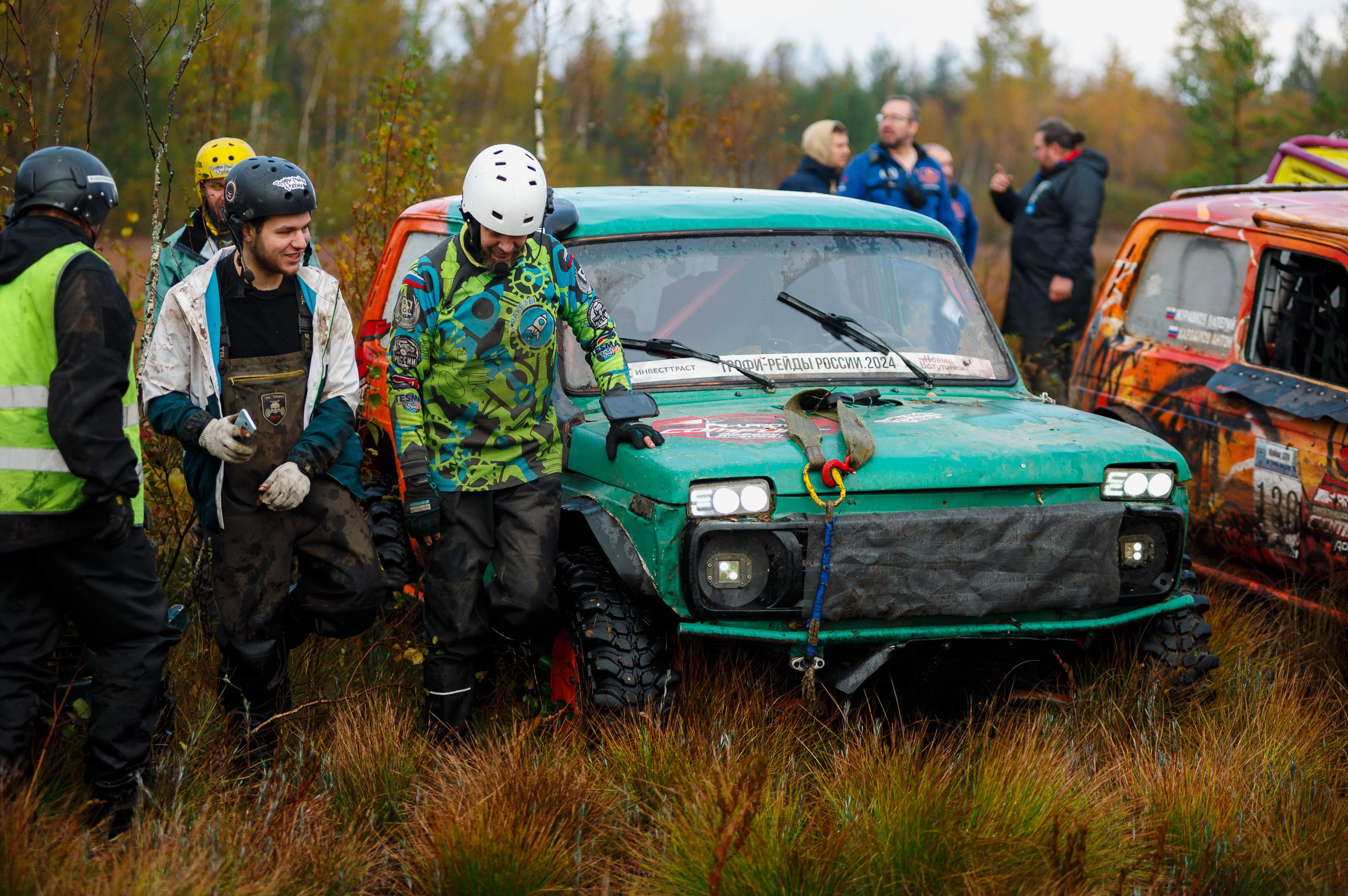 Кубок СПб по трофи-рейдам 04-06.10.2024 — день 2. Фотограф Алексей Алексеев